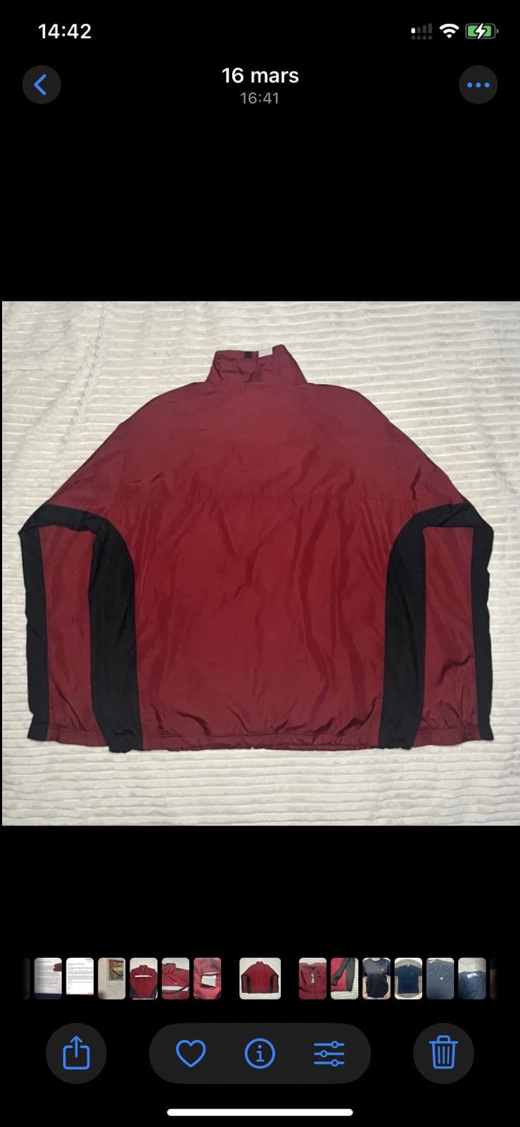 Nike Track Jacket Nike Solo Swoosh Vintage 00’s Size US XXL / EU 58 / 5 - 4 Thumbnail