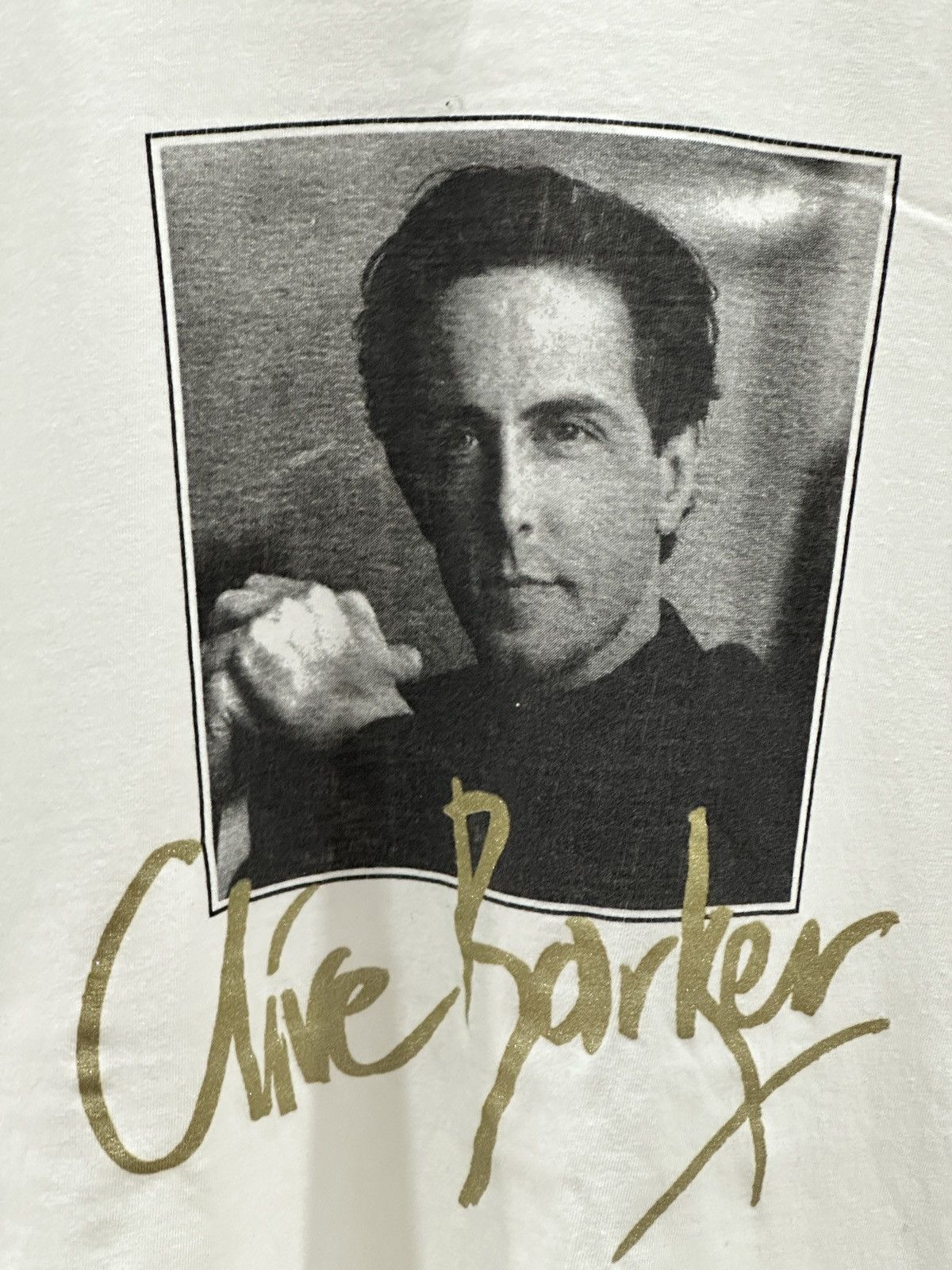 Expert Horror × Vintage vintage 90s CLIVE BARKER filmmaker hellraiser promo t-shirts Size US XL / EU 56 / 4 - 3 Thumbnail