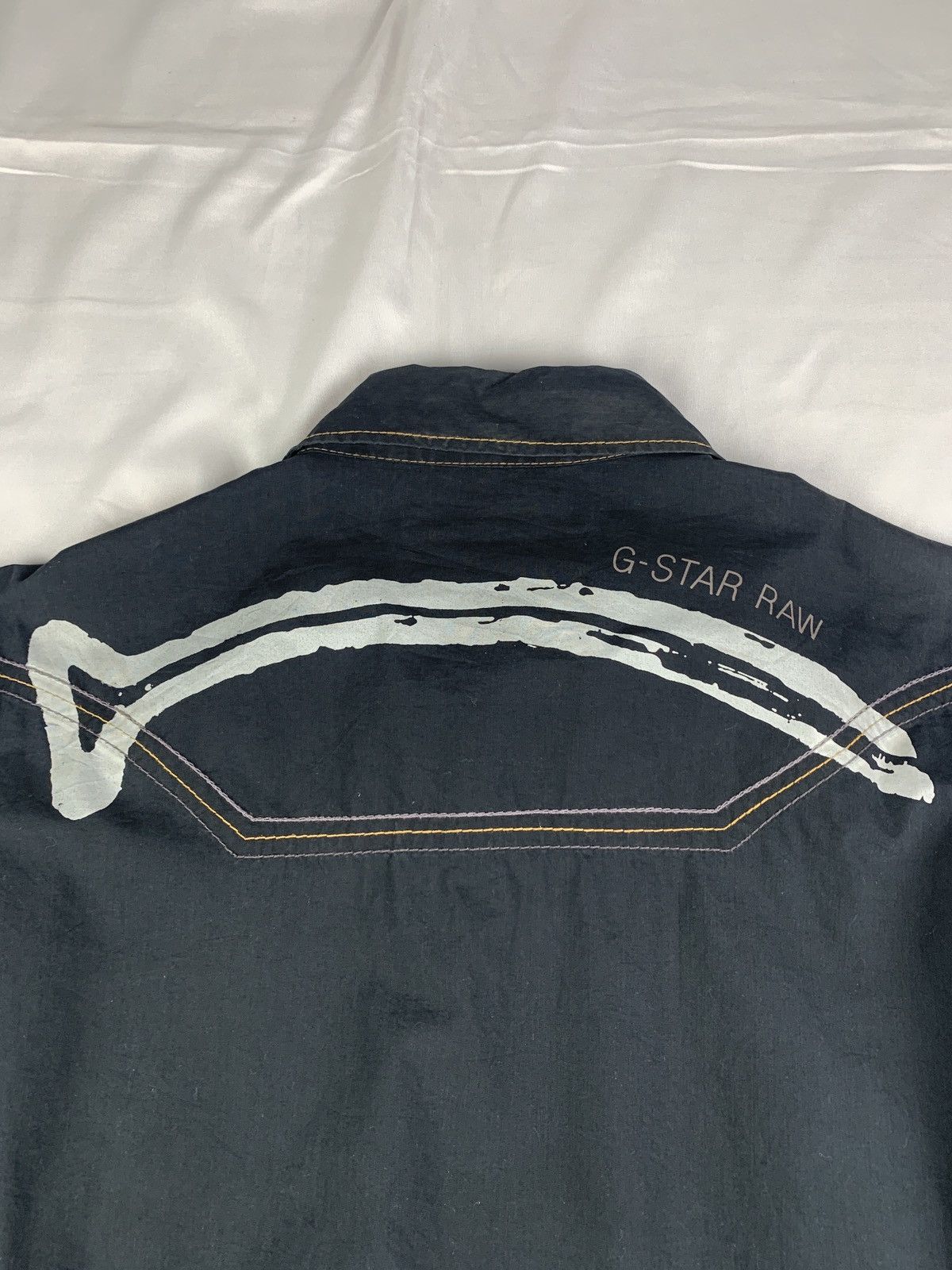G-Star G-Star Raw Black Western Snap Button Graphic Shirt Size XL / US 12-14 / IT 48-50 - 5 Thumbnail