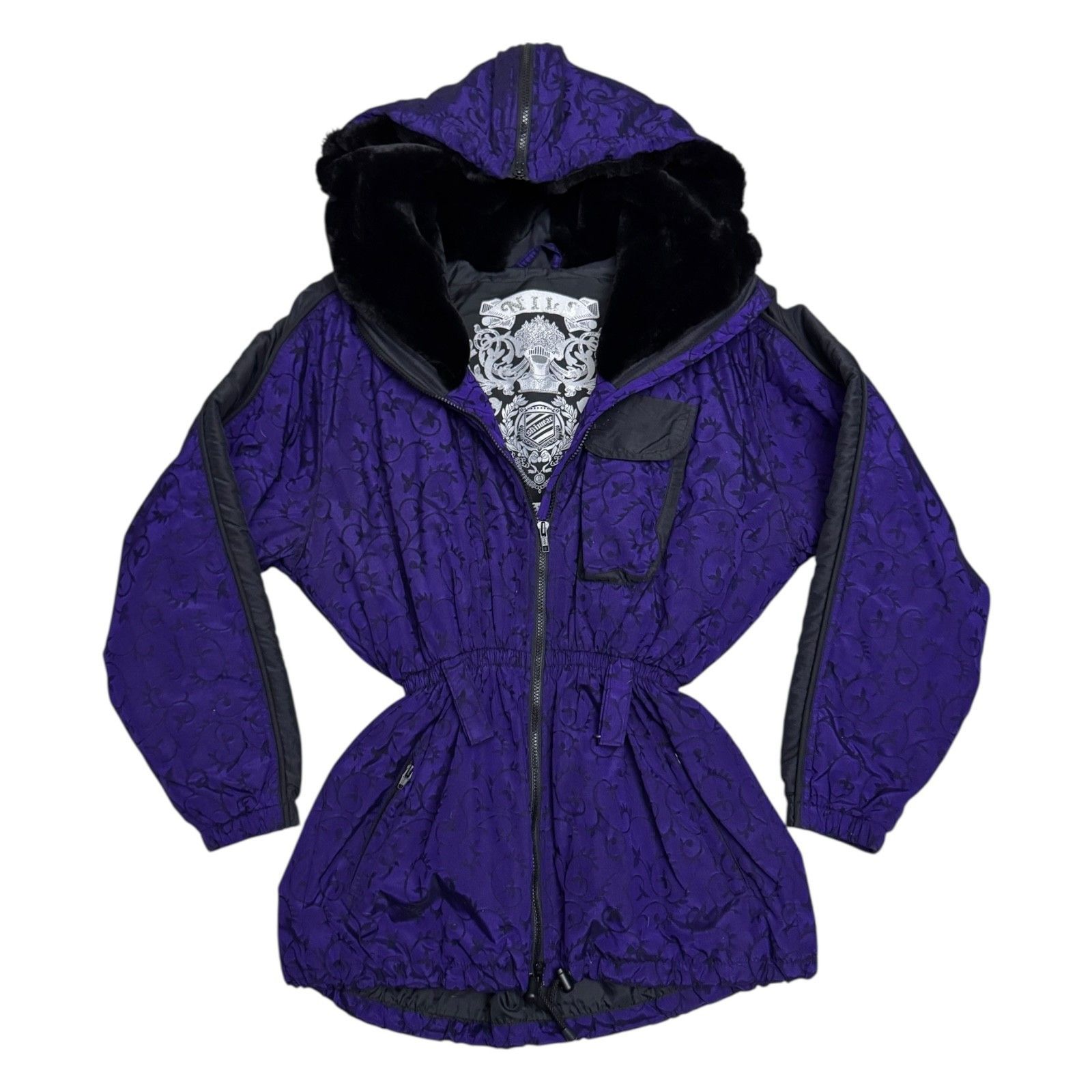 Vintage NILS Vintage 90s Ski Snowboard Retro Winter Jacket Coat 10 Size L / US 10 / IT 46 - 1 Thumbnail