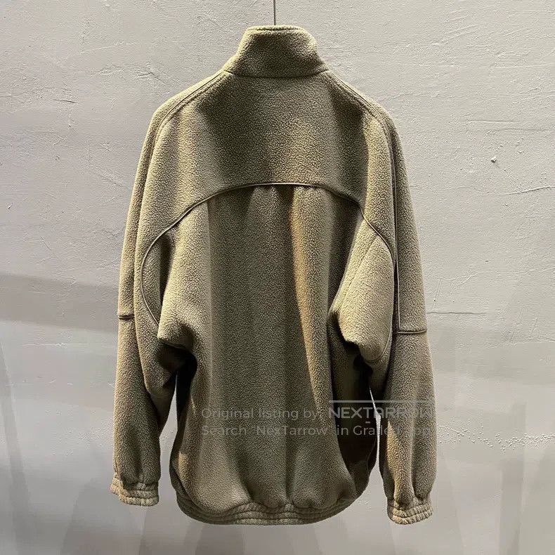Balenciaga Balenciaga Front double hook embroidery logo fleece jacket Size XXS / US 00 / IT 34 - 2 Thumbnail