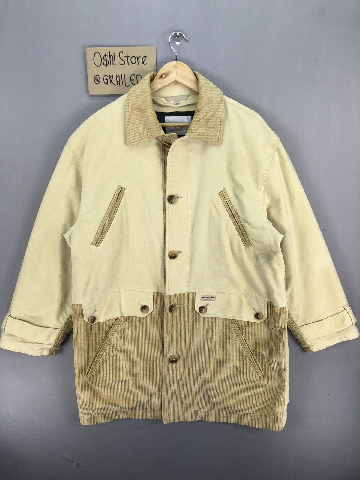 Japanese Brand Vintage Marie Claire Jacket Quilted Lining Size US M / EU 48-50 / 2 - 1 Thumbnail