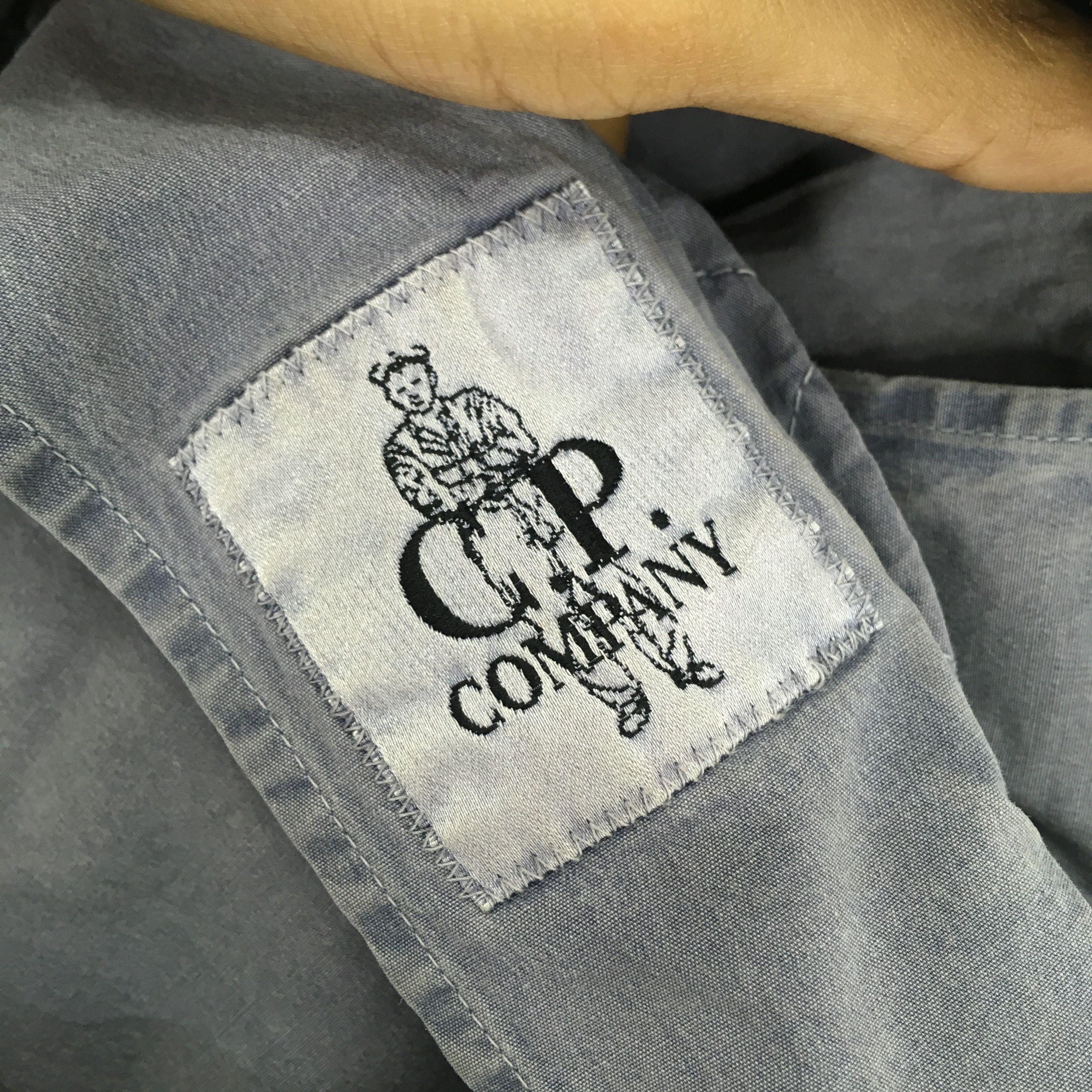 C.P. Company Vintage Heavy Used C.P Company Denim Jacket Jeans Size US M / EU 48-50 / 2 - 10 Thumbnail