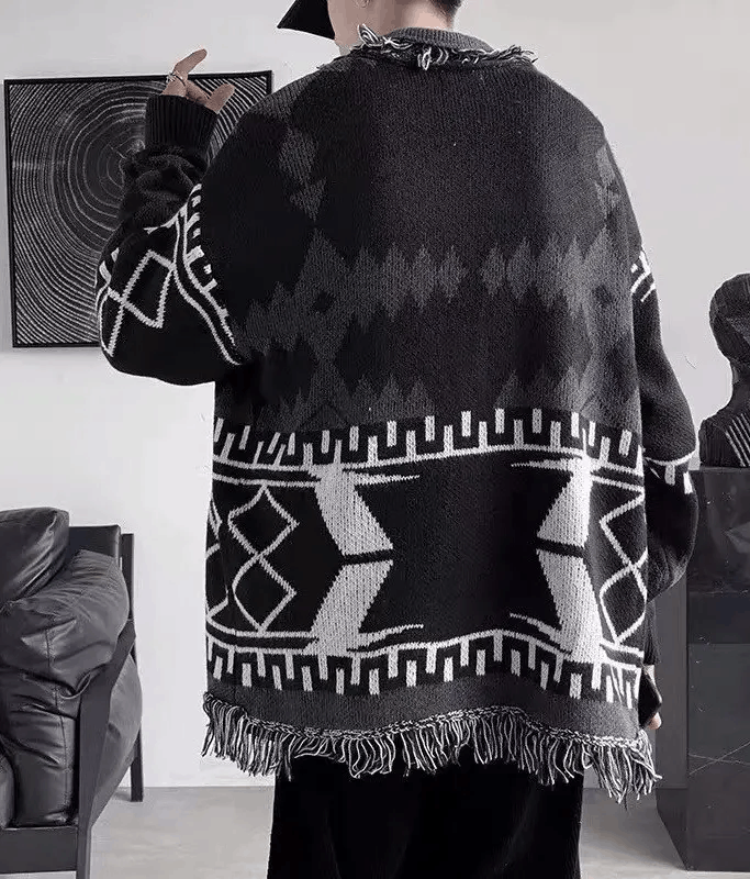 Japanese Brand × Vintage Boho bohemian hippie cardigan Size US XL / EU 56 / 4 - 4 Thumbnail