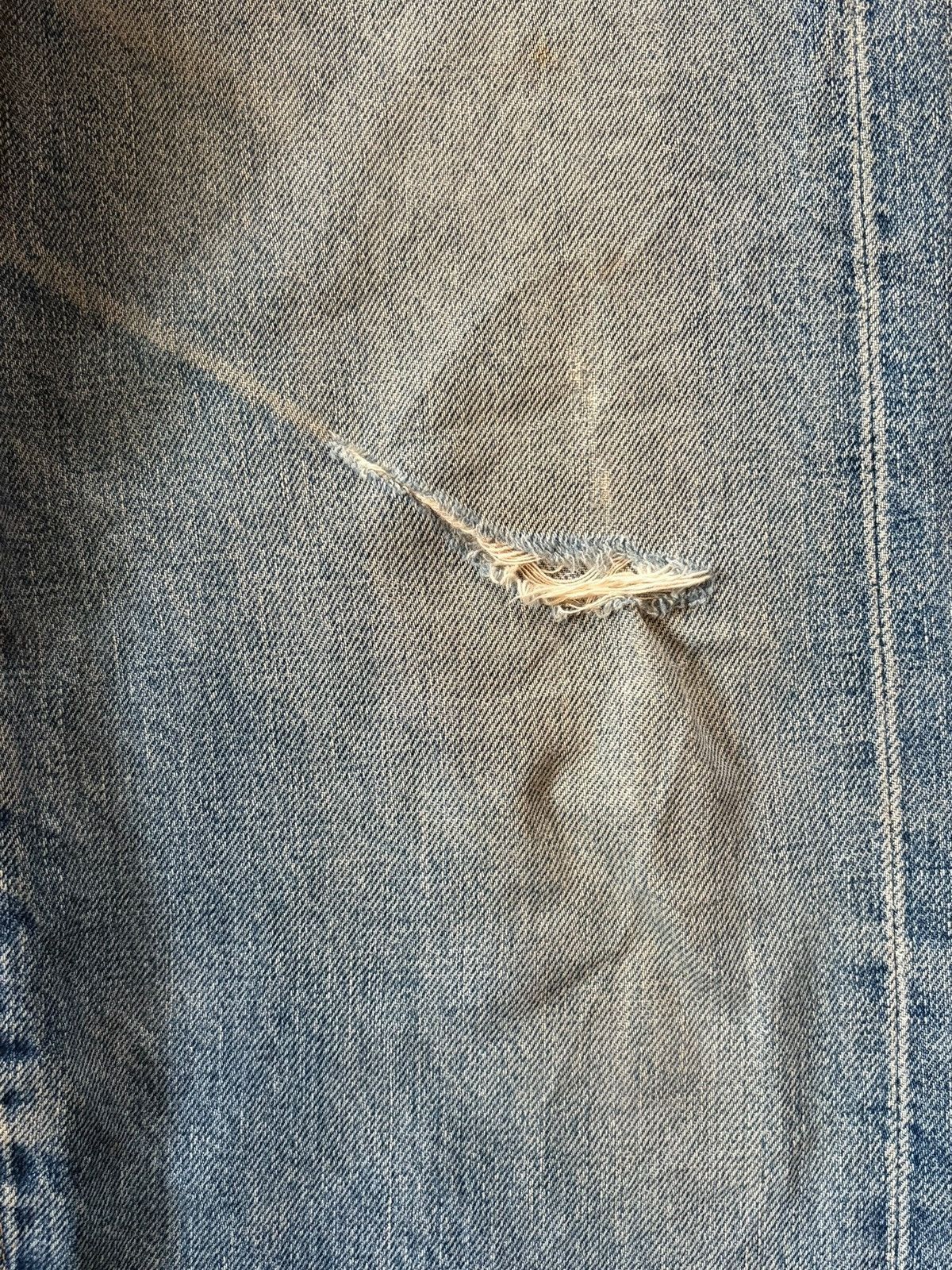 Levi's Vintage 90s Levis 503BXX Big E Selvedge Mud Wash Jeans Size US 31 - 3 Thumbnail