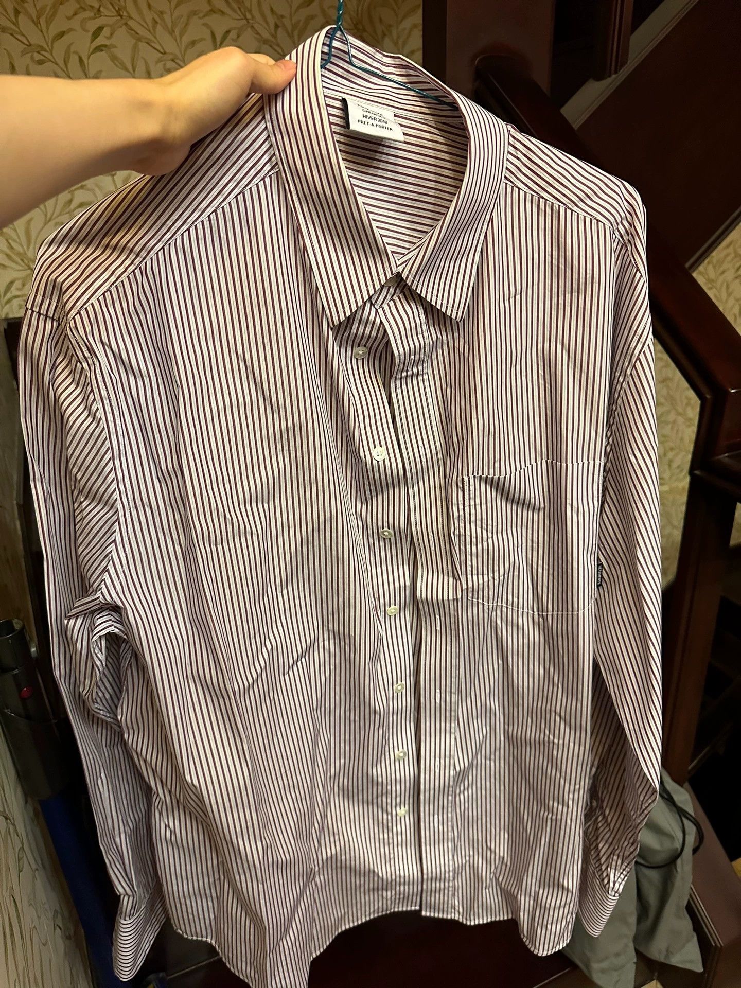 Vetements Vetements Striped Shirt Demna Gvasalia XS - dmc Size US XS / EU 42 / 0 - 1 Thumbnail