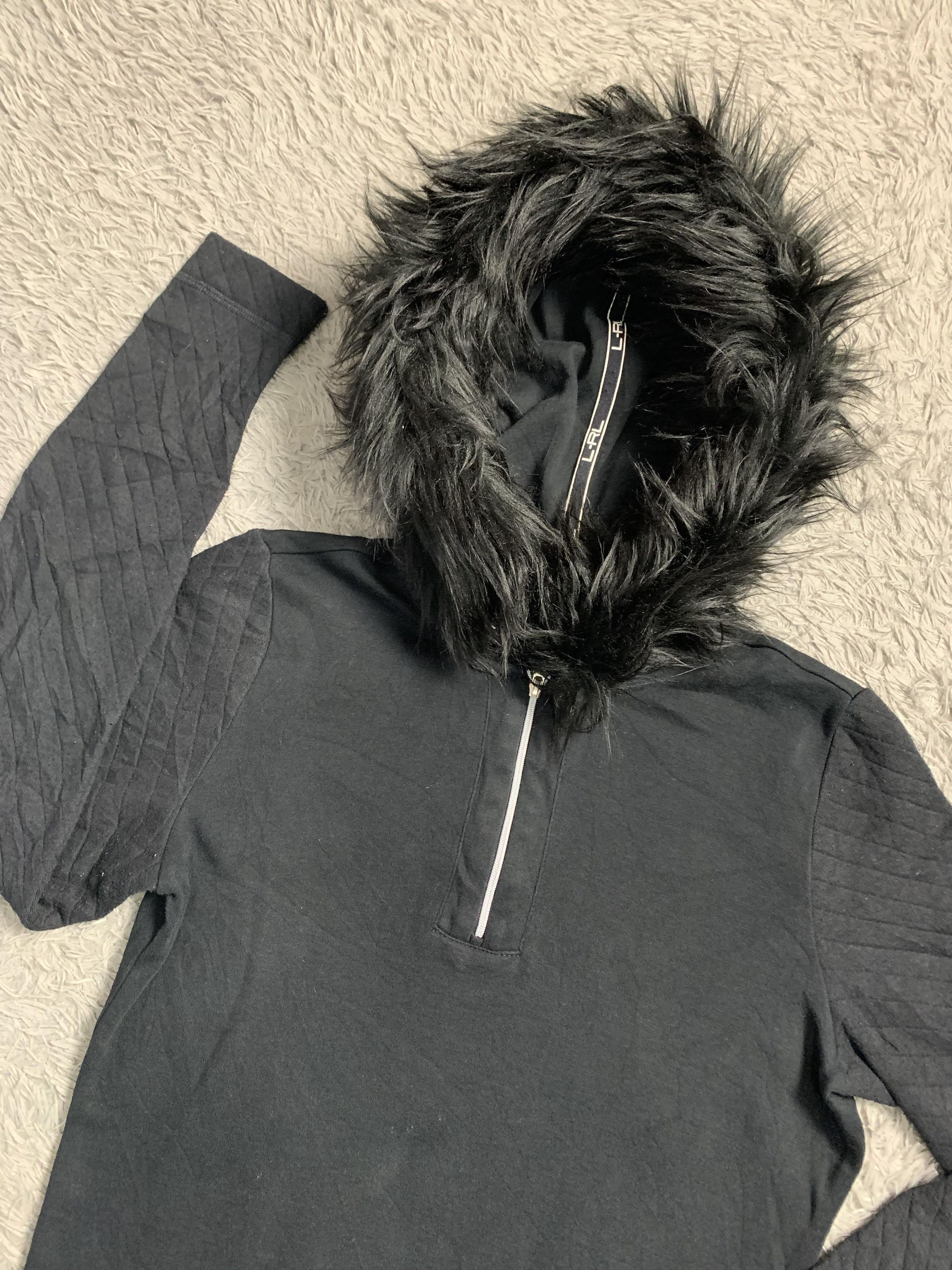Ralph Lauren Fur Zip Hoodie Lauren by Ralph Lauren Size XS / US 0-2 / IT 36-38 - 2 Thumbnail