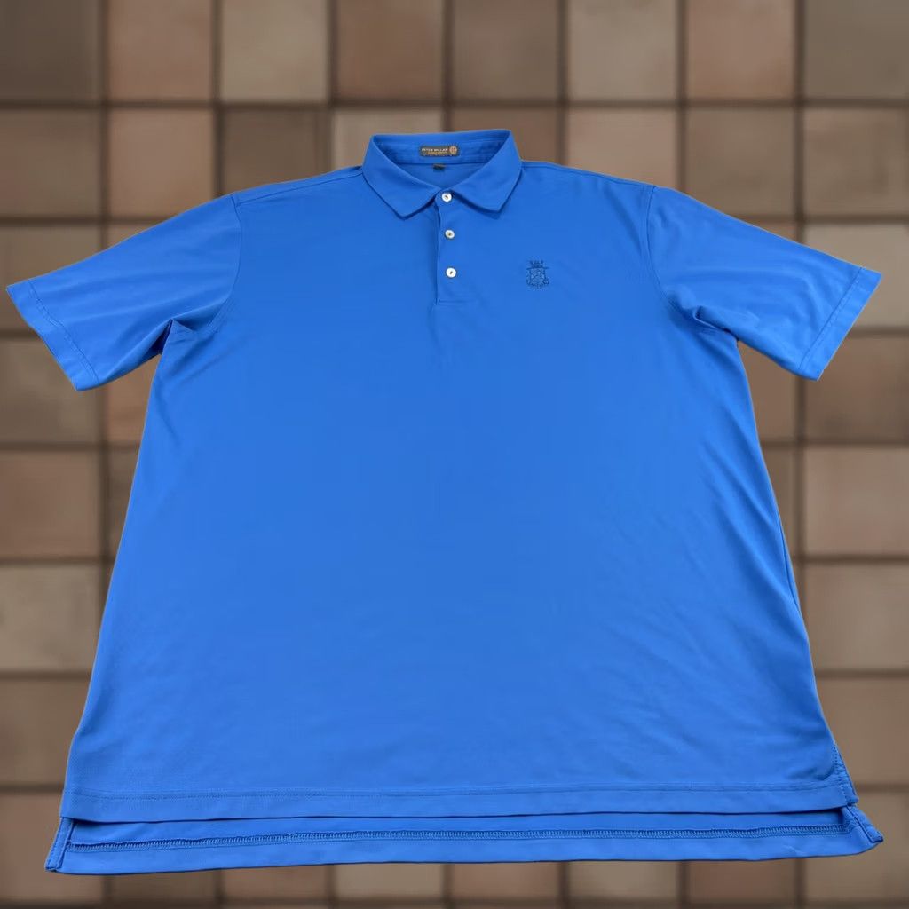 Peter Millar Peter Millar Polo Shirt Mens XL Blue Summer Comfort Golf Course Jewelry? Size US XL / EU 56 / 4 - 1 Thumbnail