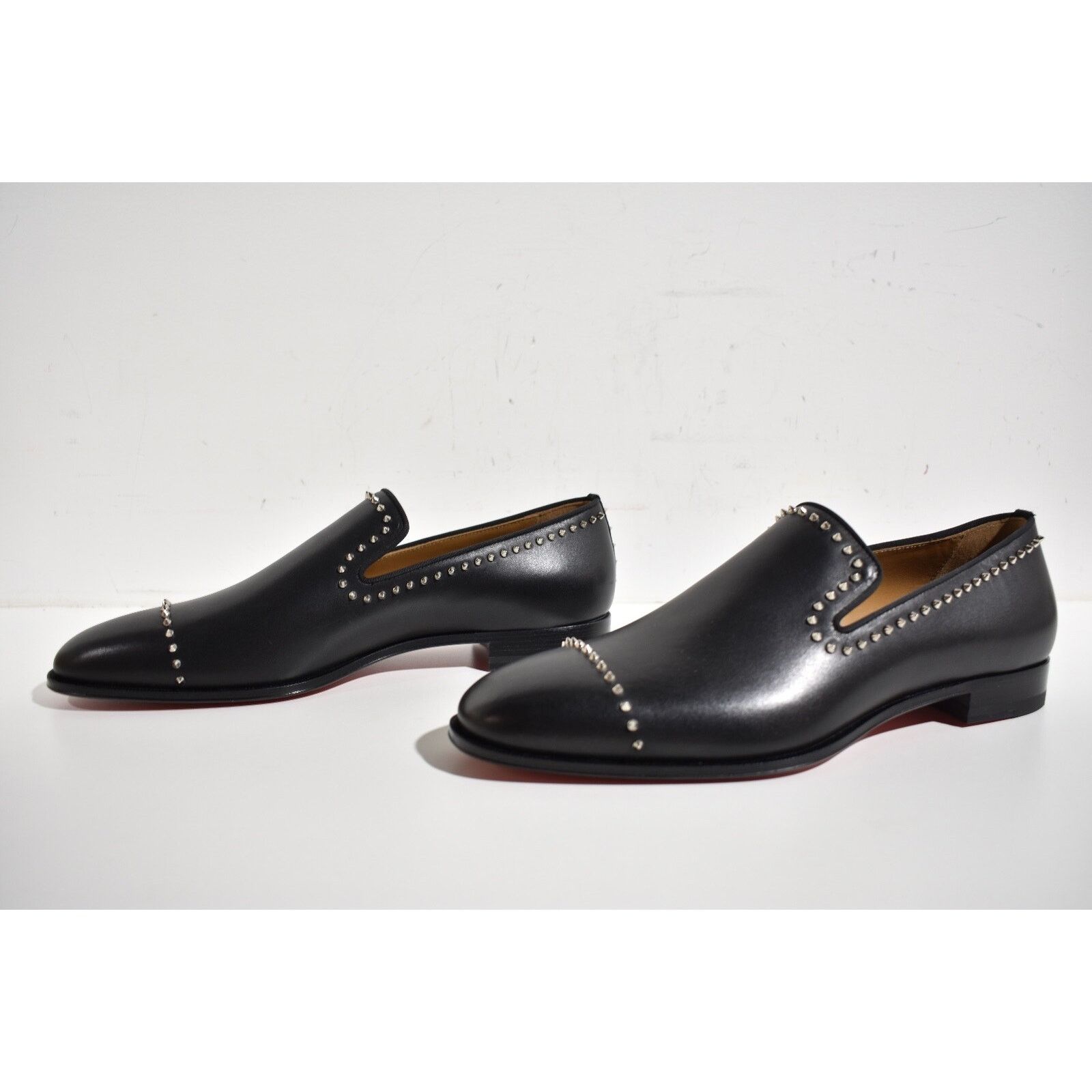 Christian Louboutin Christian Louboutin Calf Leather Spike Dress Loafer 42 9 Size US 9 / EU 42 - 10 Thumbnail