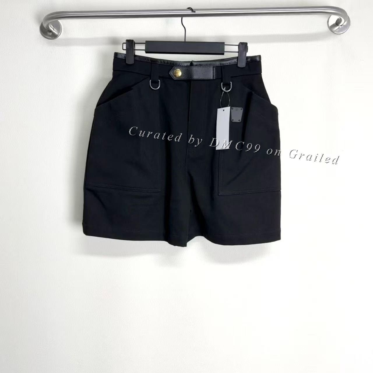 Louis Vuitton Louis Vuitton Black Denim Shorts Size US 36 / EU 52 - 1 Thumbnail