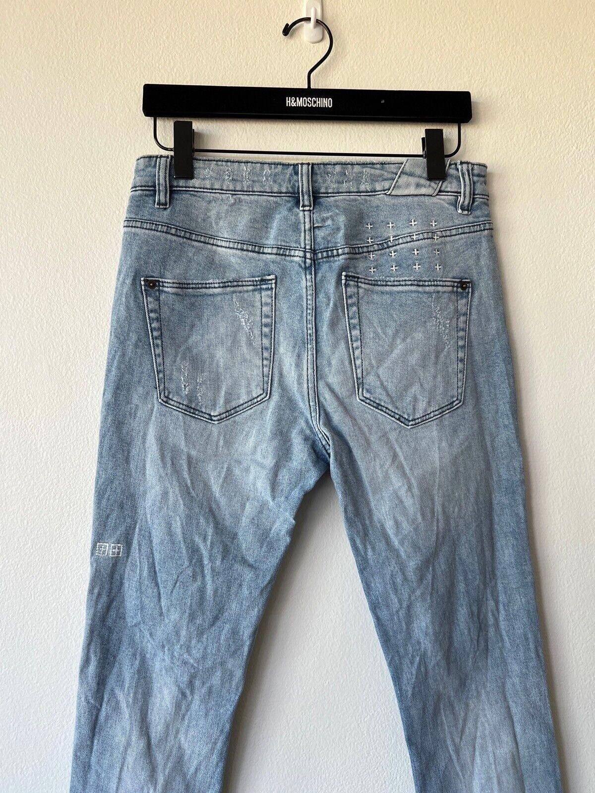 Ksubi new Ksubi mens denim jean 30 small chitch blue philly blue Size US 30 / EU 46 - 6 Thumbnail