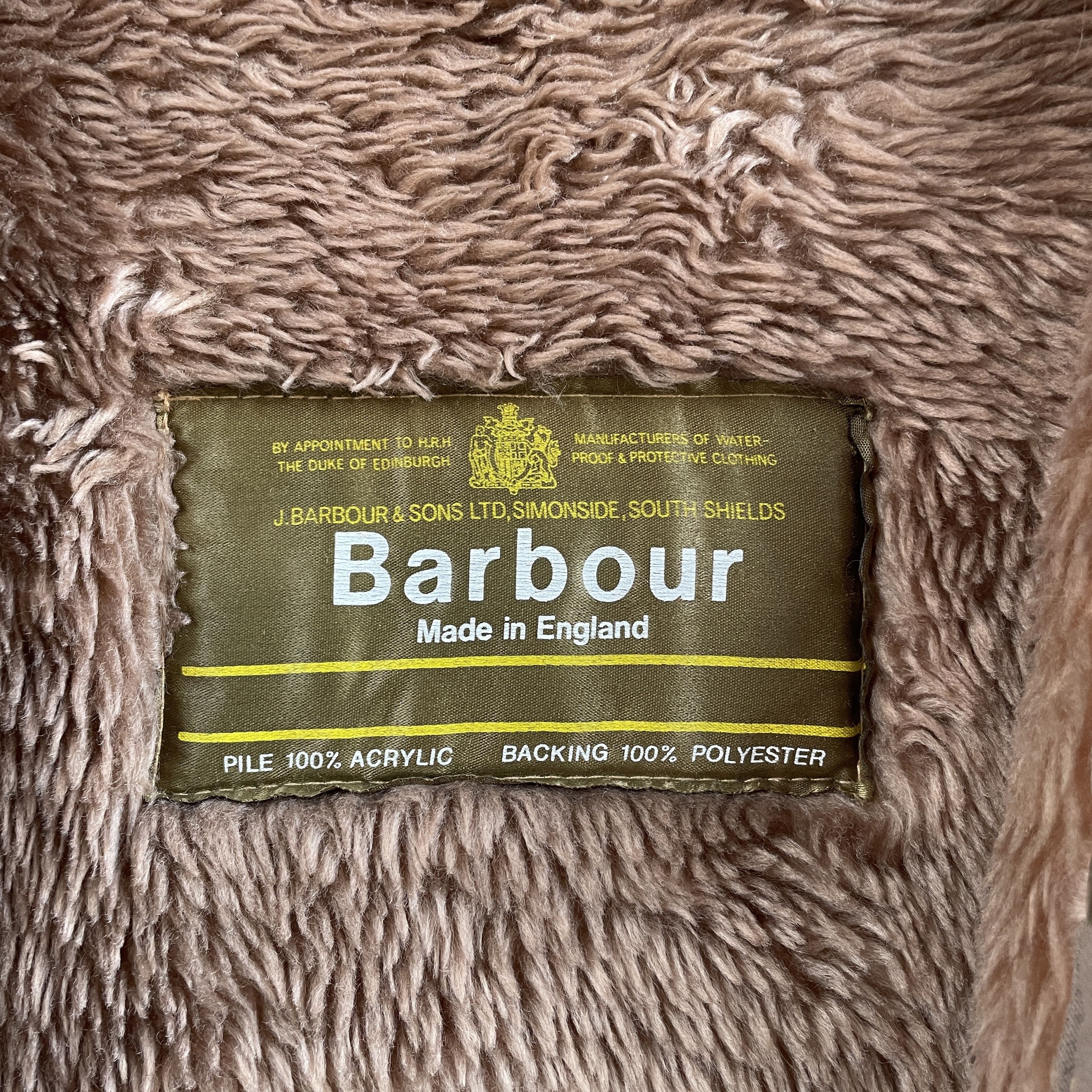 Barbour Barbour Vintage 70's Warm Pile Lining Vest Chest 54'' Size US XXL / EU 58 / 5 - 12 Thumbnail