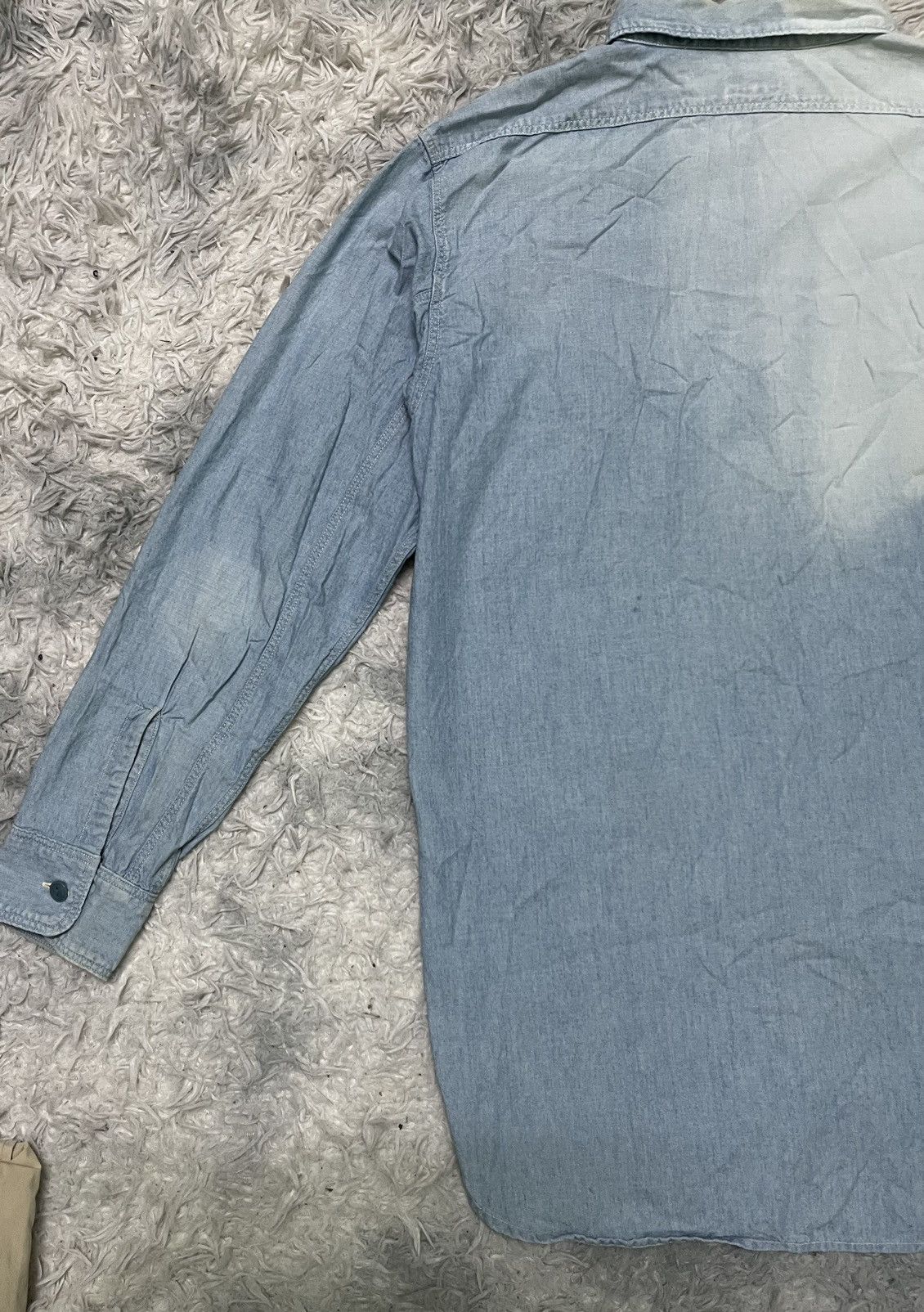 Japanese Brand × Kapital × Kapital Kountry VINTAGE KAPITAL SOFT DENIM SHIRT WW2 INSIPIRED Size US M / EU 48-50 / 2 - 13 Thumbnail