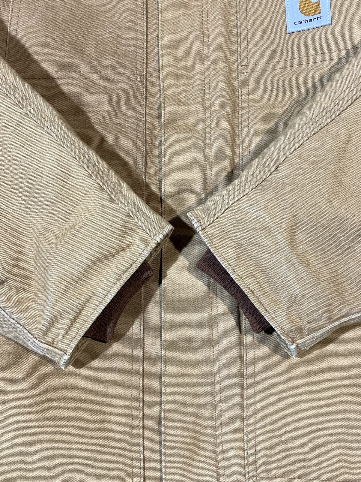 Carhartt 🔥 CARHARTT CANVAS WORK JACKET Y2K DETROIT VIBES USA MADE Size US M / EU 48-50 / 2 - 15 Thumbnail