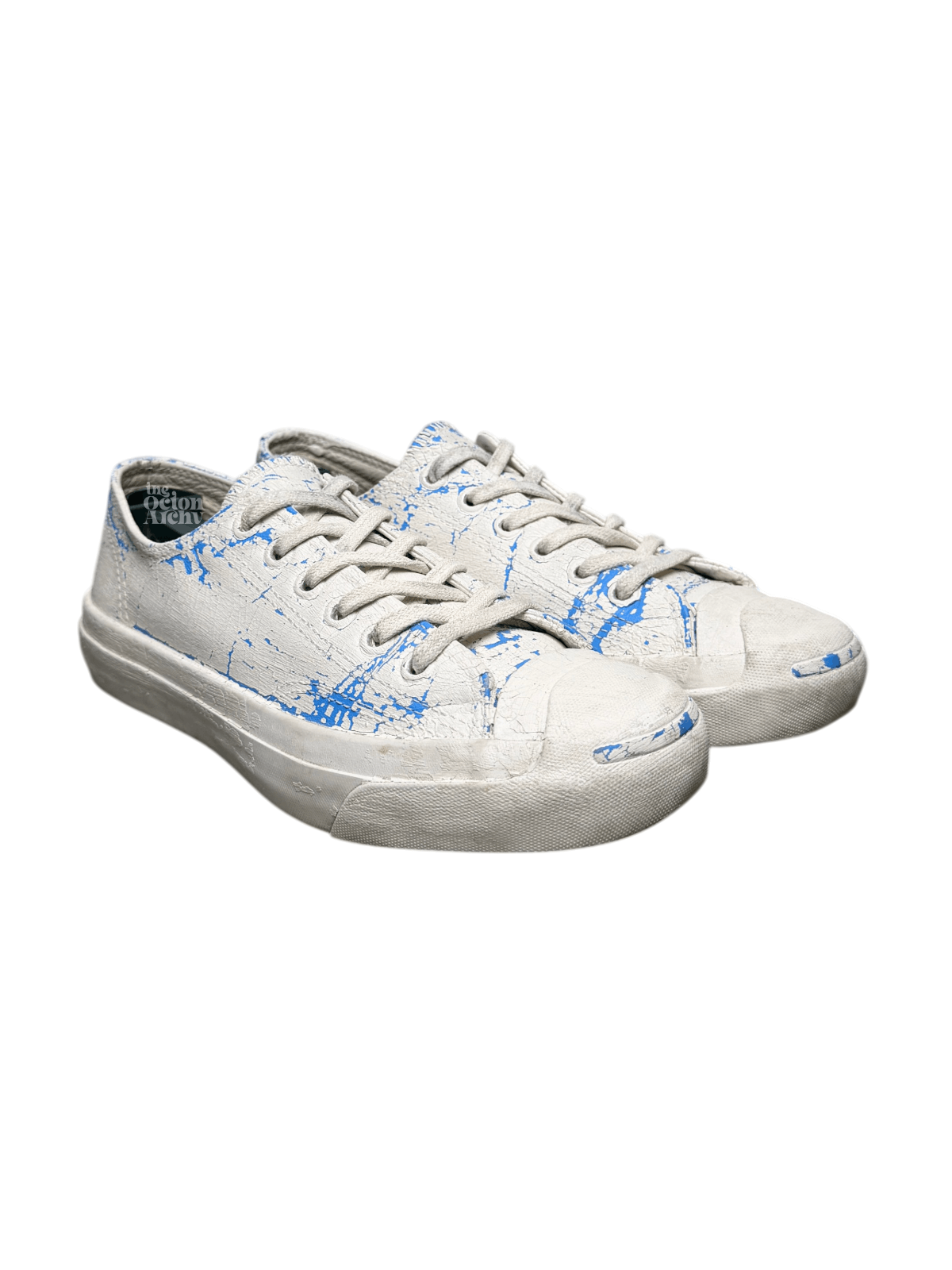 Converse × Maison Margiela Maison Margiela x Converse Jack Purcell Low Paint Crack Size US 6.5 / IT 36.5 - 1 Thumbnail