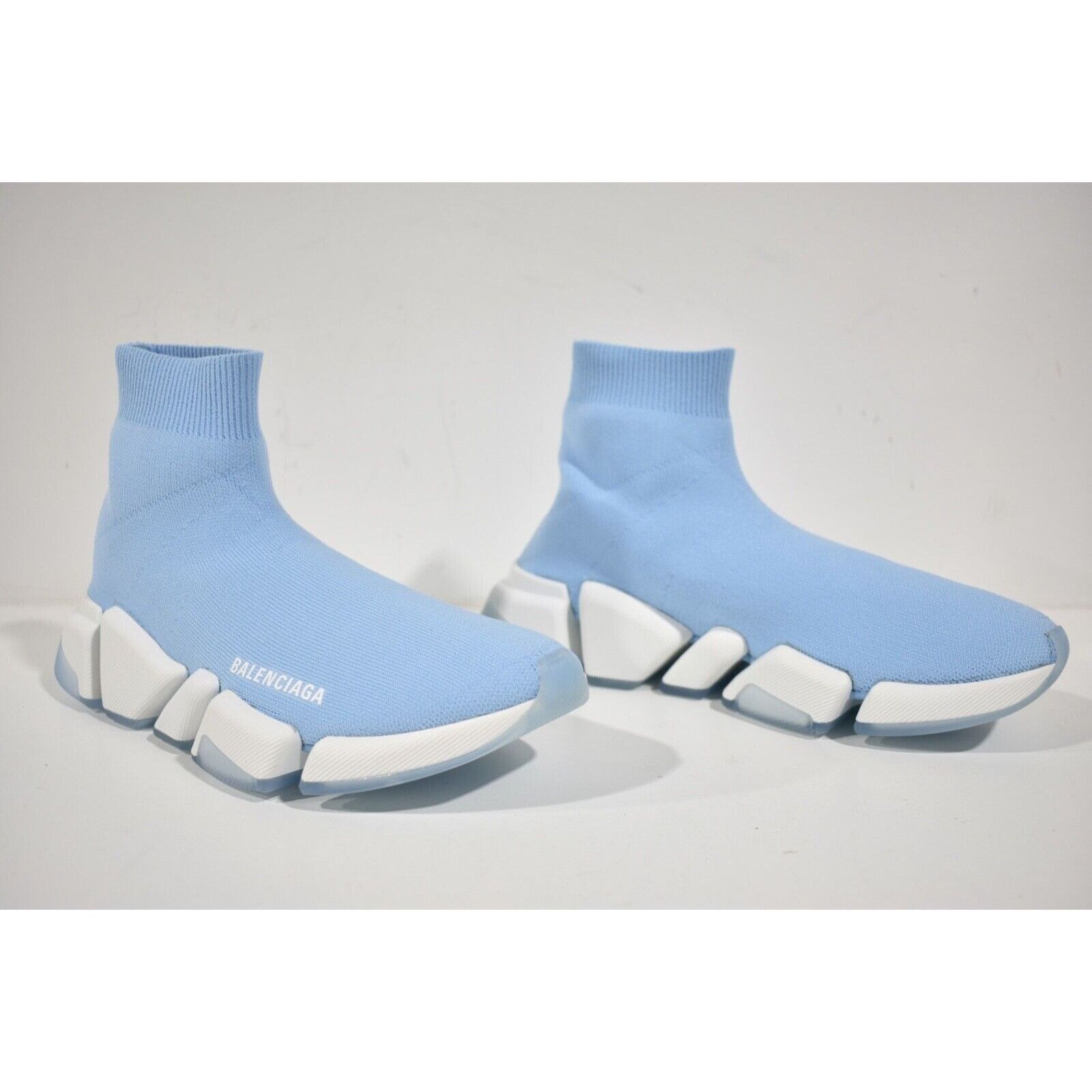 Balenciaga Speed 2.0 Sock High Top Knit Pull Trainer Sneaker 42 Size US 12 / IT 42 - 4 Thumbnail