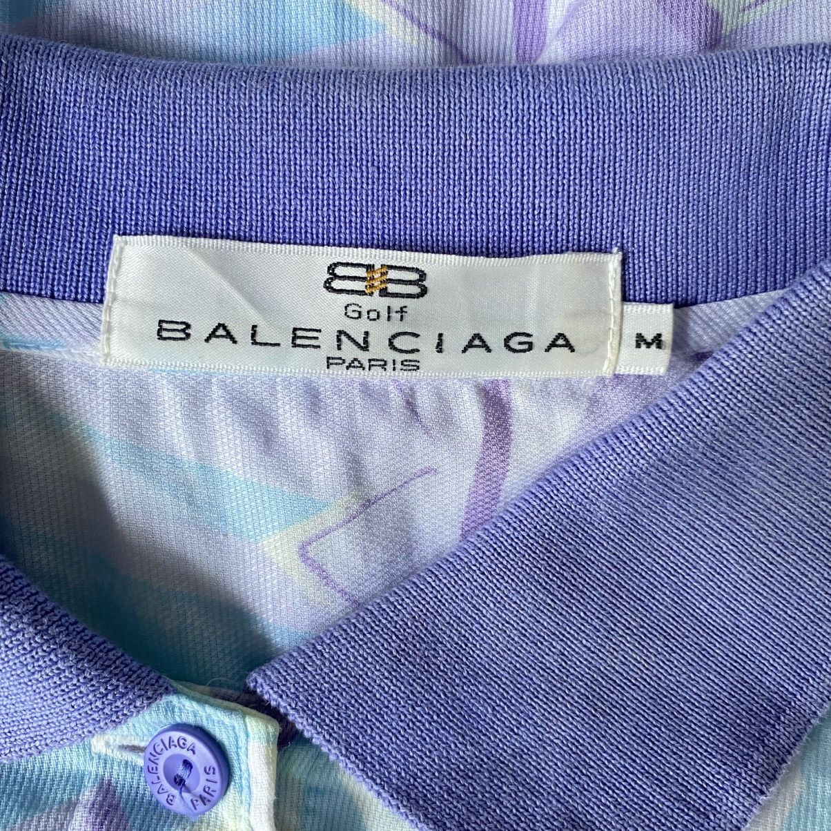 Balenciaga Balenciaga Vintage Pastel Polo Shirt Size M / US 6-8 / IT 42-44 - 13 Thumbnail