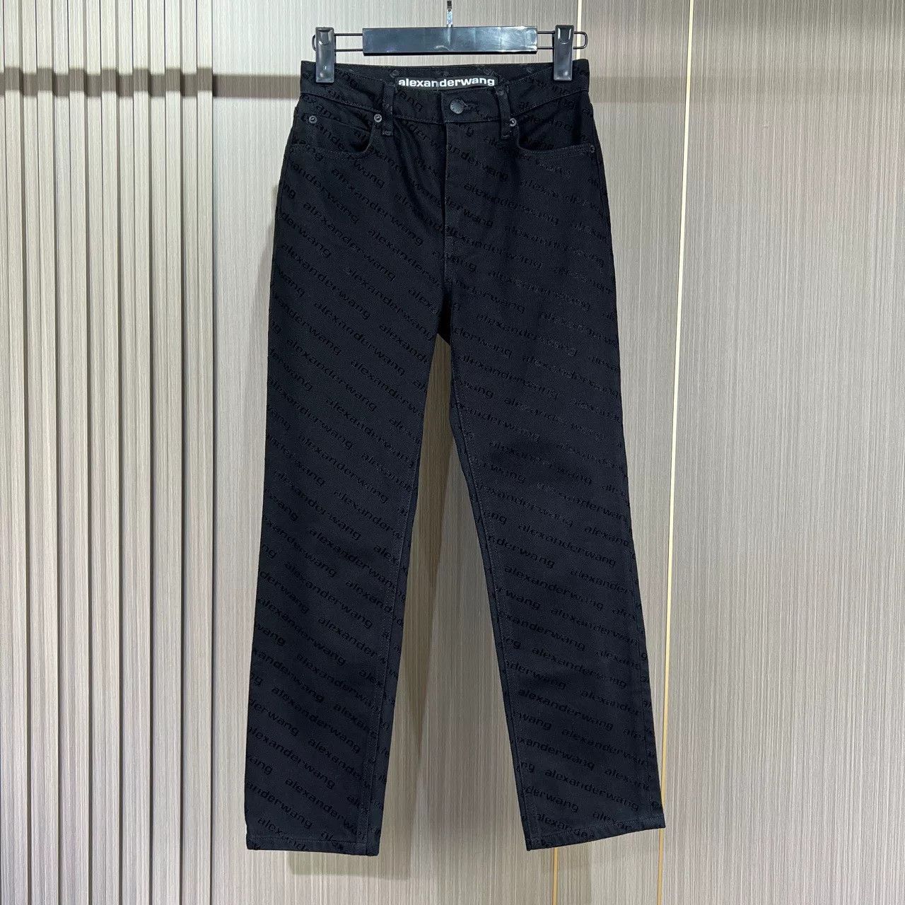 Alexander Wang Alexander Wang Barrage Print Denim Pants Size 25" / US 0 / IT 36 - 1 Thumbnail