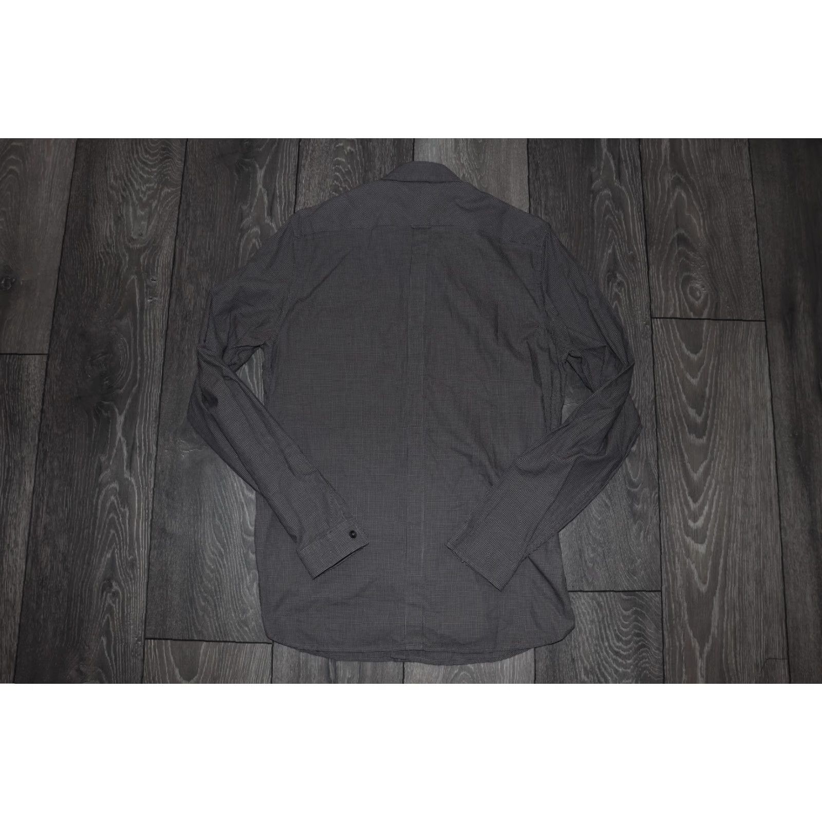 Fred Perry FRED PERRY SHIRT MEN'S M LONG SLEEVE CHECK BUTTON DOWN SHIRT M2570/102 GRAY Size US M / EU 48-50 / 2 - 7 Thumbnail