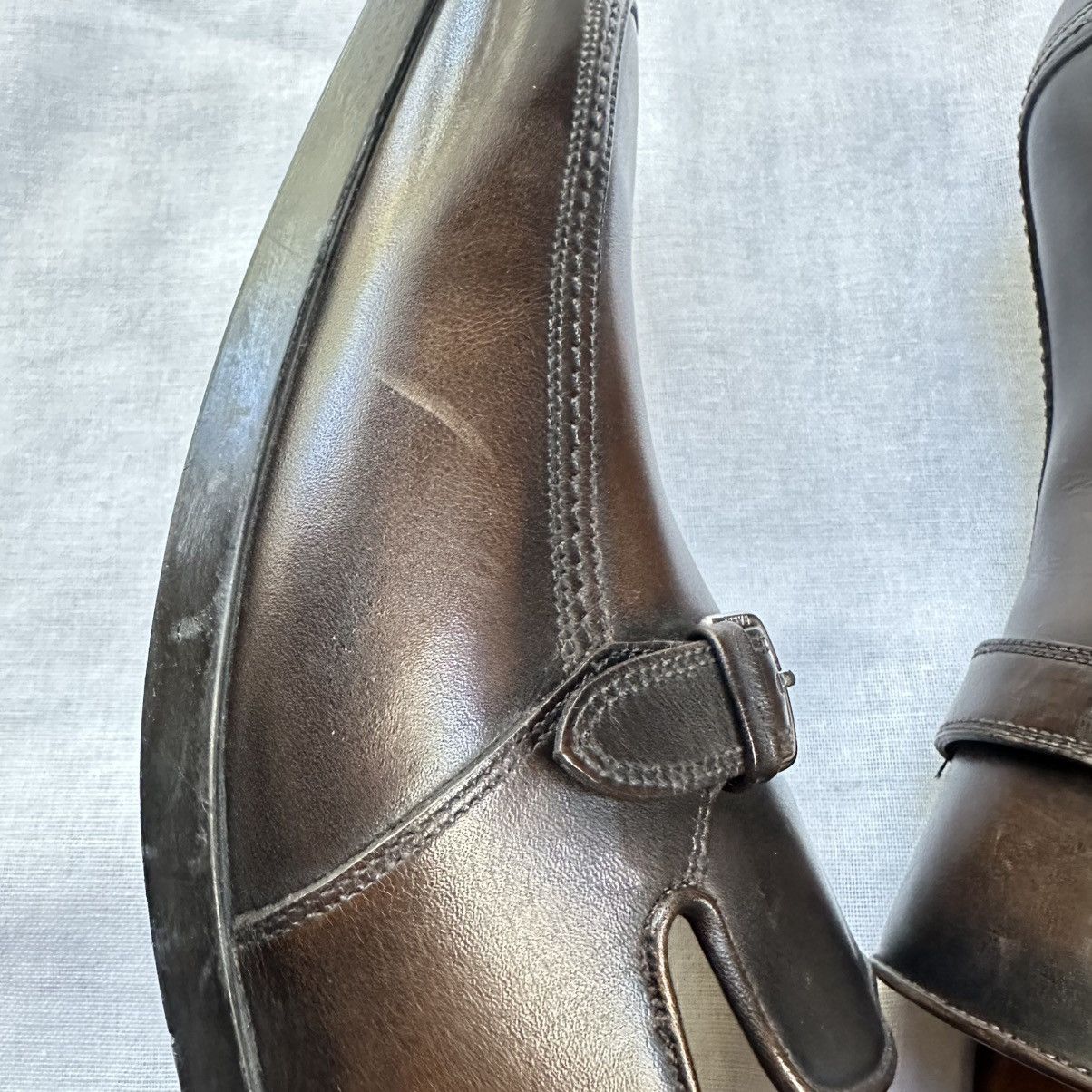 Bally New Bally $975 Lavoli Brown Leather Slip On Loafers 10D Size US 10 / EU 43 - 11 Thumbnail