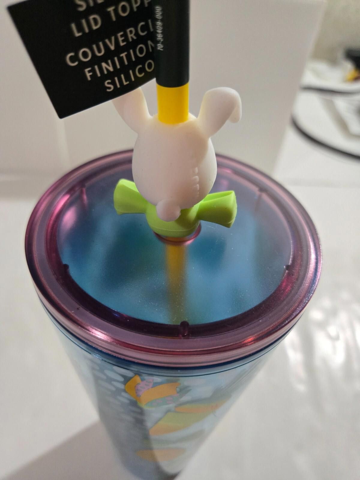 Designer Starbucks Easter Bunny Tumbler Eggs Carrots Flowers 24oz NWT Size ONE SIZE - 4 Thumbnail
