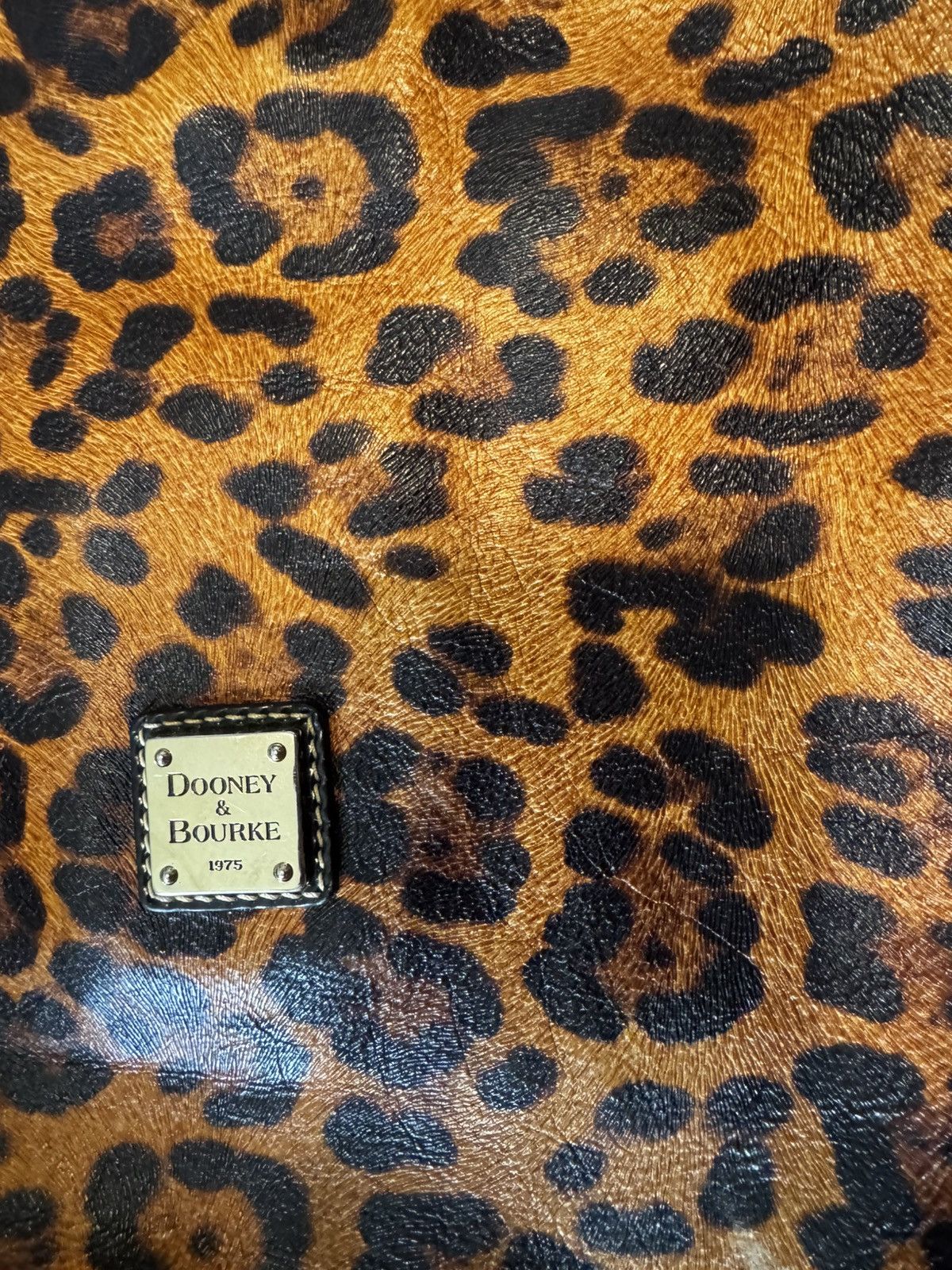 Dooney & Bourke Dooney & Bourke Leopard Leather Shoulder Bag | Authentic Size ONE SIZE - 2 Thumbnail