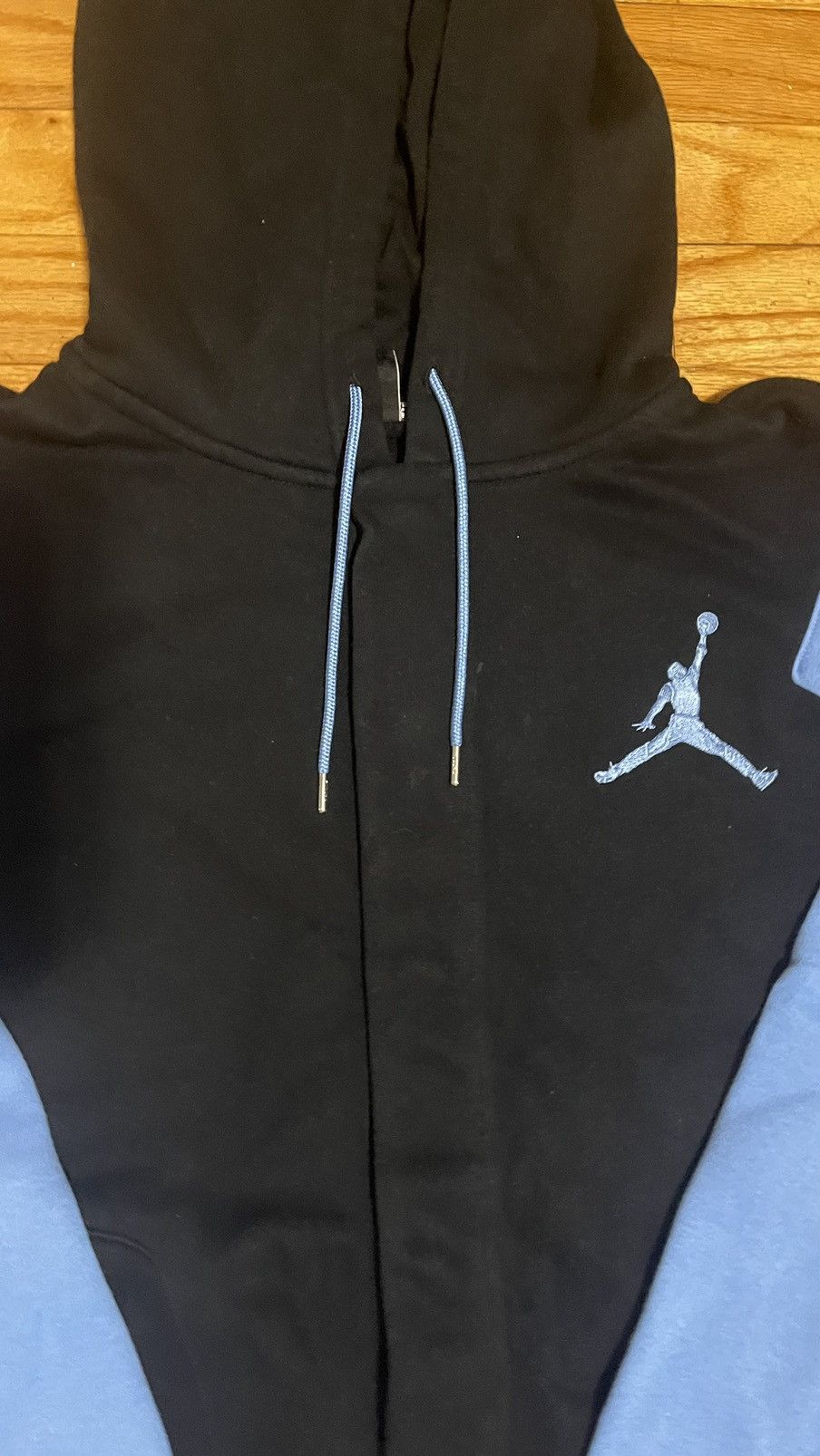 Jordan Brand × Nike 2010s Jordan Brand Columbia Letterman Hoodie Size US L / EU 52-54 / 3 - 2 Thumbnail