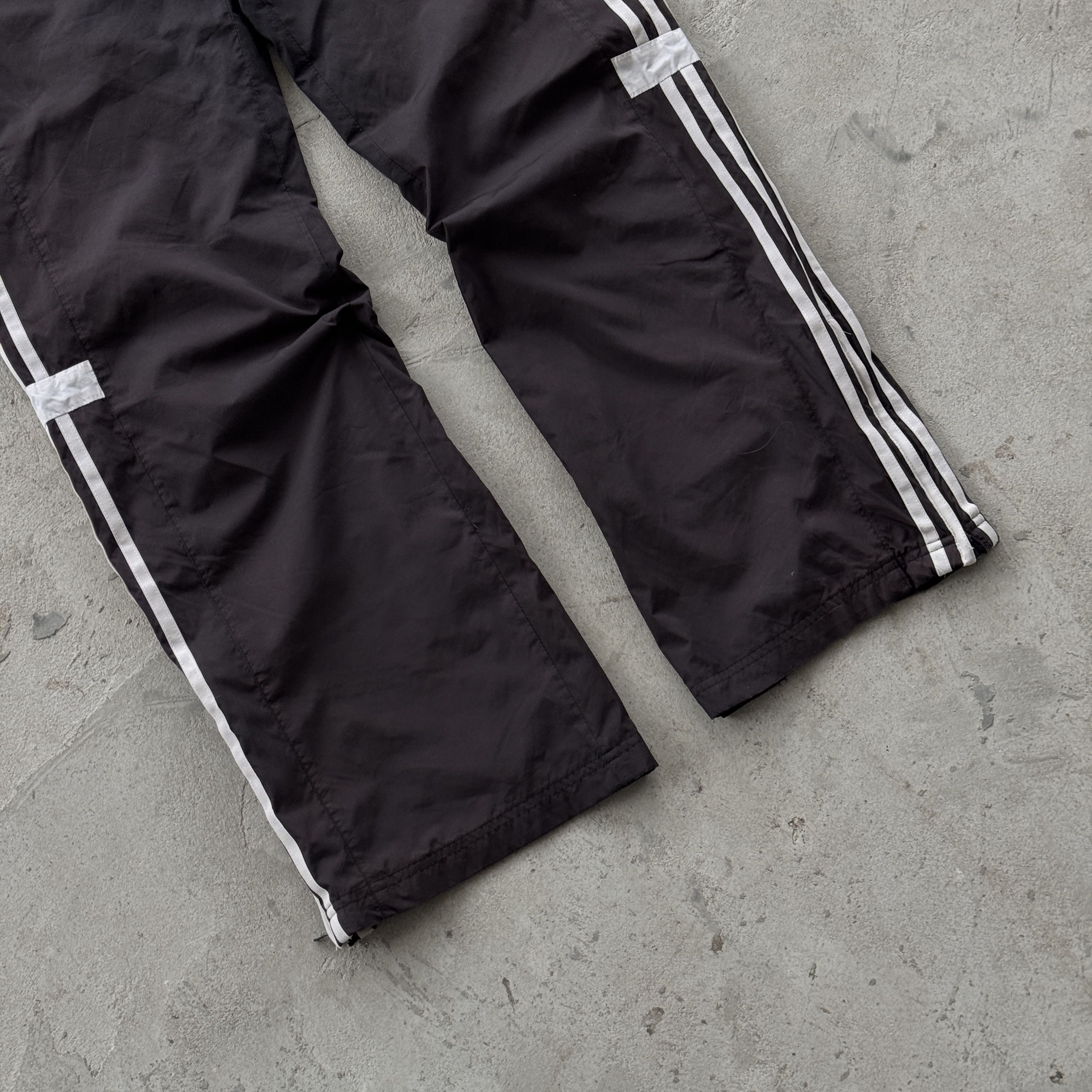 Adidas Vintage 00s Adidas Nylon Track Pants Size 30" / US 8 / IT 44 - 5 Thumbnail