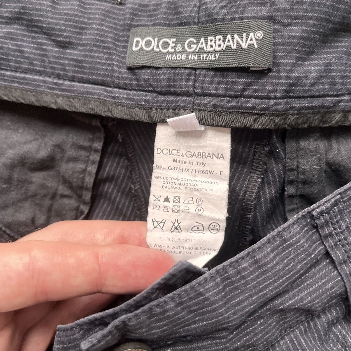 Dolce & Gabbana Dolce & Gabbana Mainline Milano Shorts Pinstripe Size US 32 / EU 48 - 5 Thumbnail