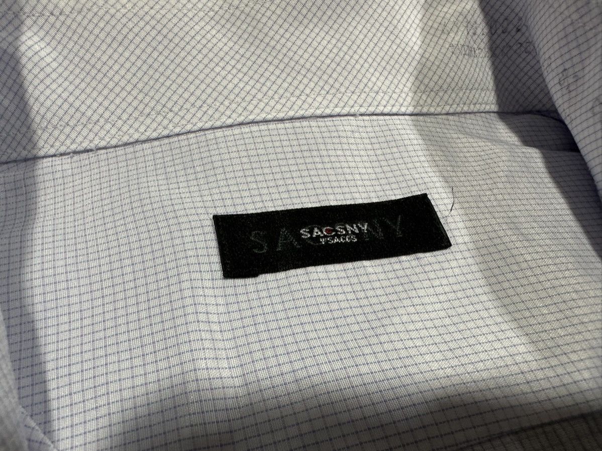 Japanese Brand × Y's × Yohji Yamamoto 🔥Vintage Sacsny Y’Saccs Yohji Yamamoto Shirt Grid Size US L / EU 52-54 / 3 - 3 Thumbnail