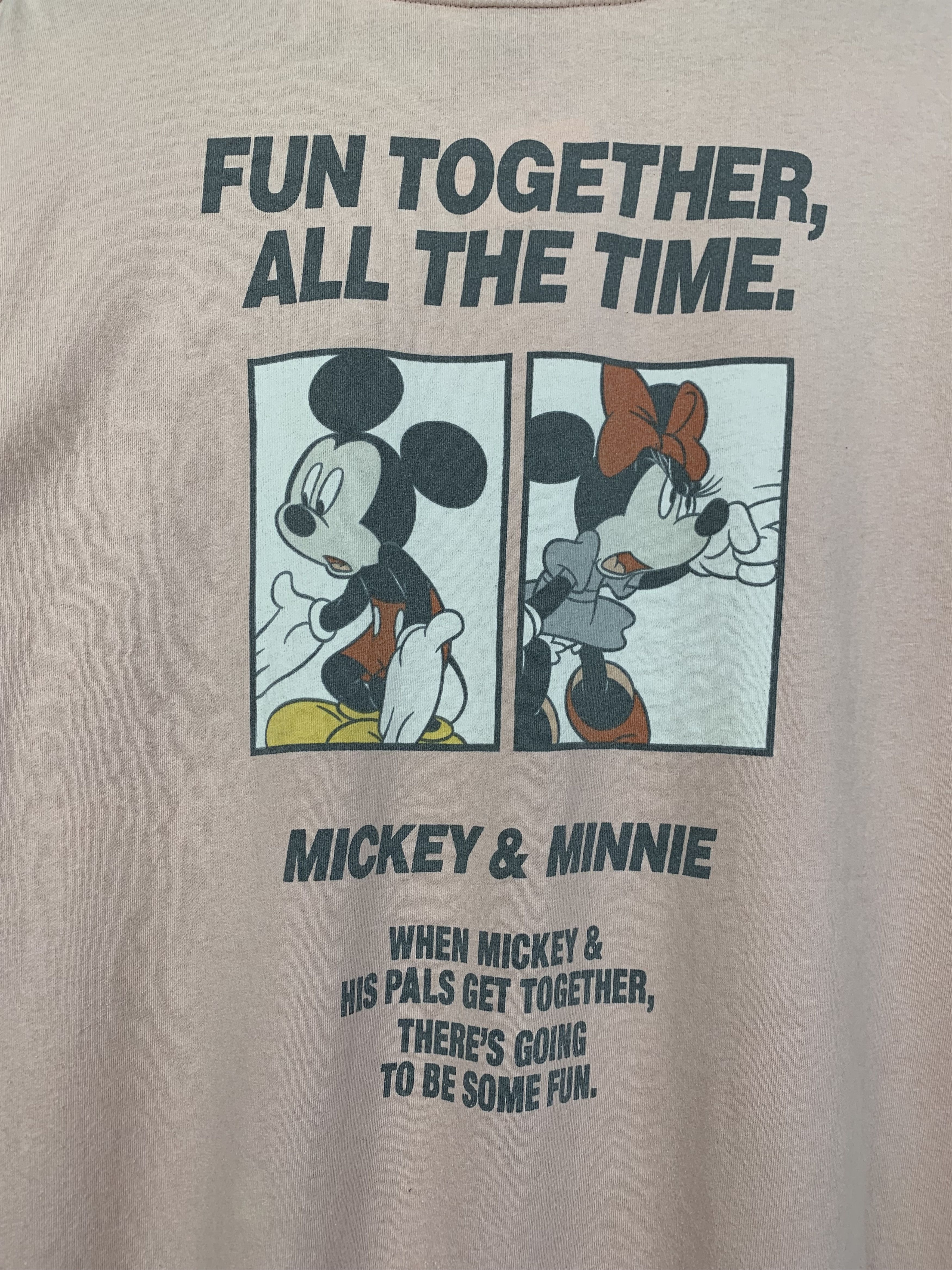 Disney Vintage Mickey & Minnie Mouse Disney T Shirt TA0323 Size US L / EU 52-54 / 3 - 6 Thumbnail