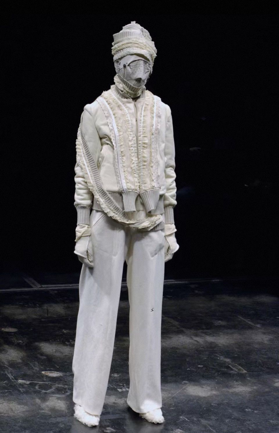 Undercover Undercover 06AW “Guru Guru” lace fringe bomber Size US L / EU 52-54 / 3 - 10 Thumbnail