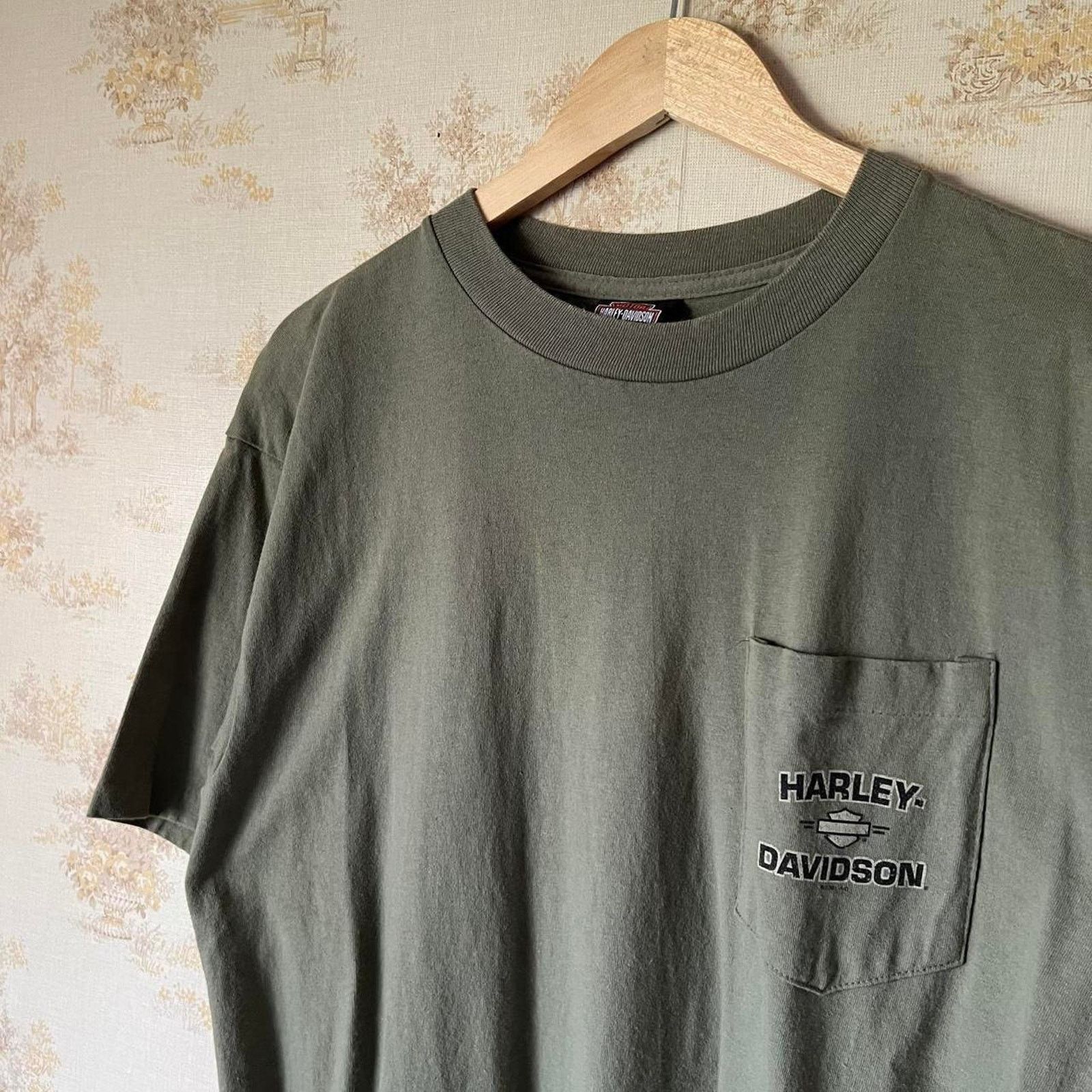 Harley Davidson 90s Harley Davidson T-Shirt | Hampton Roads Virginia | L Size US L / EU 52-54 / 3 - 2 Thumbnail