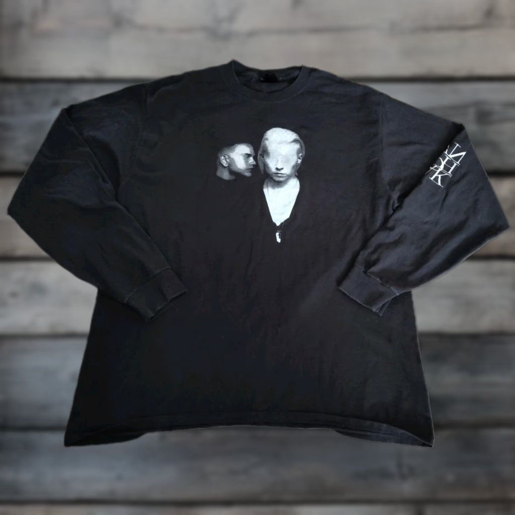 Doublet VINTAGE PVRIS Band T-Shirt Long Sleeve Unisex Adults Size L Black Graphic Print 90s Concert Punk Rock Size US L / EU 52-54 / 3 - 1 Thumbnail