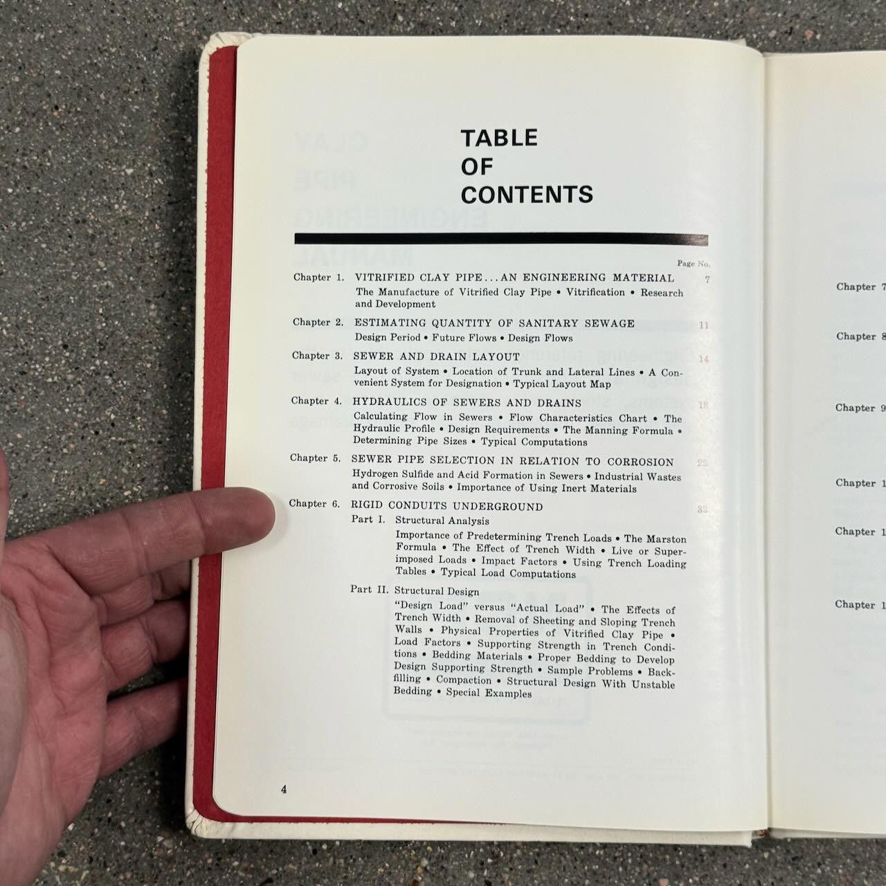 Designer VTG 1974 NCPI CLAY PIPE Engineering Manual 3rd Ed. w INSERTS Size ONE SIZE - 7 Thumbnail