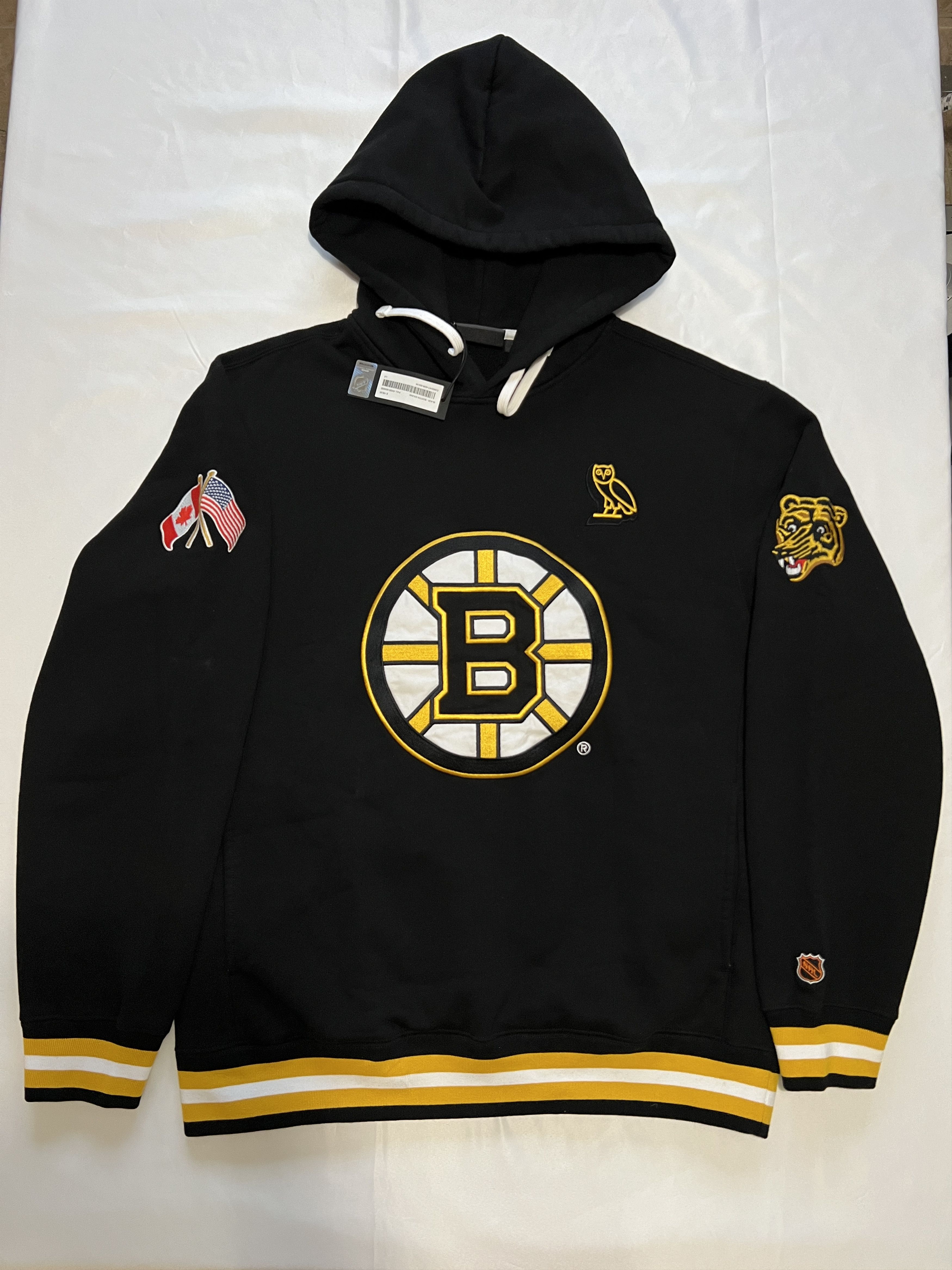 Drake × NHL × October's Very Own OVO x NHL x Boston Bruins Hoodie Size US L / EU 52-54 / 3 - 2 Thumbnail