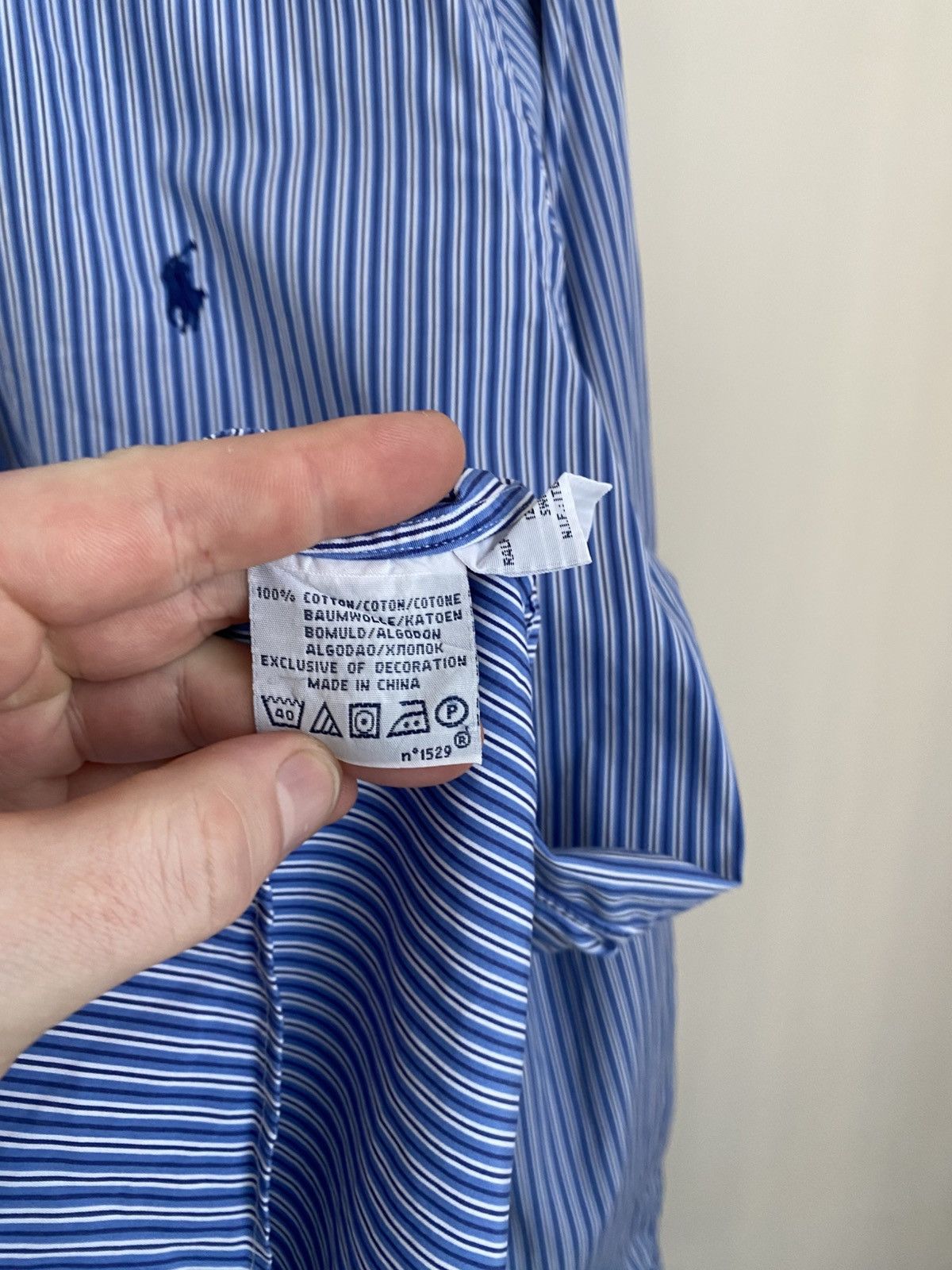 Polo Ralph Lauren Polo Ralph Lauren men's shirt Size US L / EU 52-54 / 3 - 7 Thumbnail