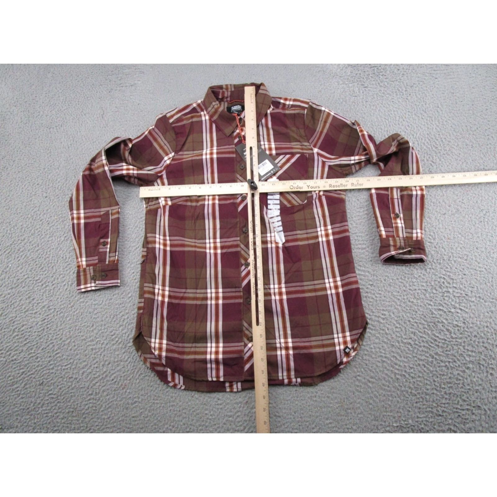 Vintage Alaskan Hardgear Shirt Womens S Bitterroot Plaid Long Sleeve Nylon Outdoor NEW Size S / US 4 / IT 40 - 6 Thumbnail