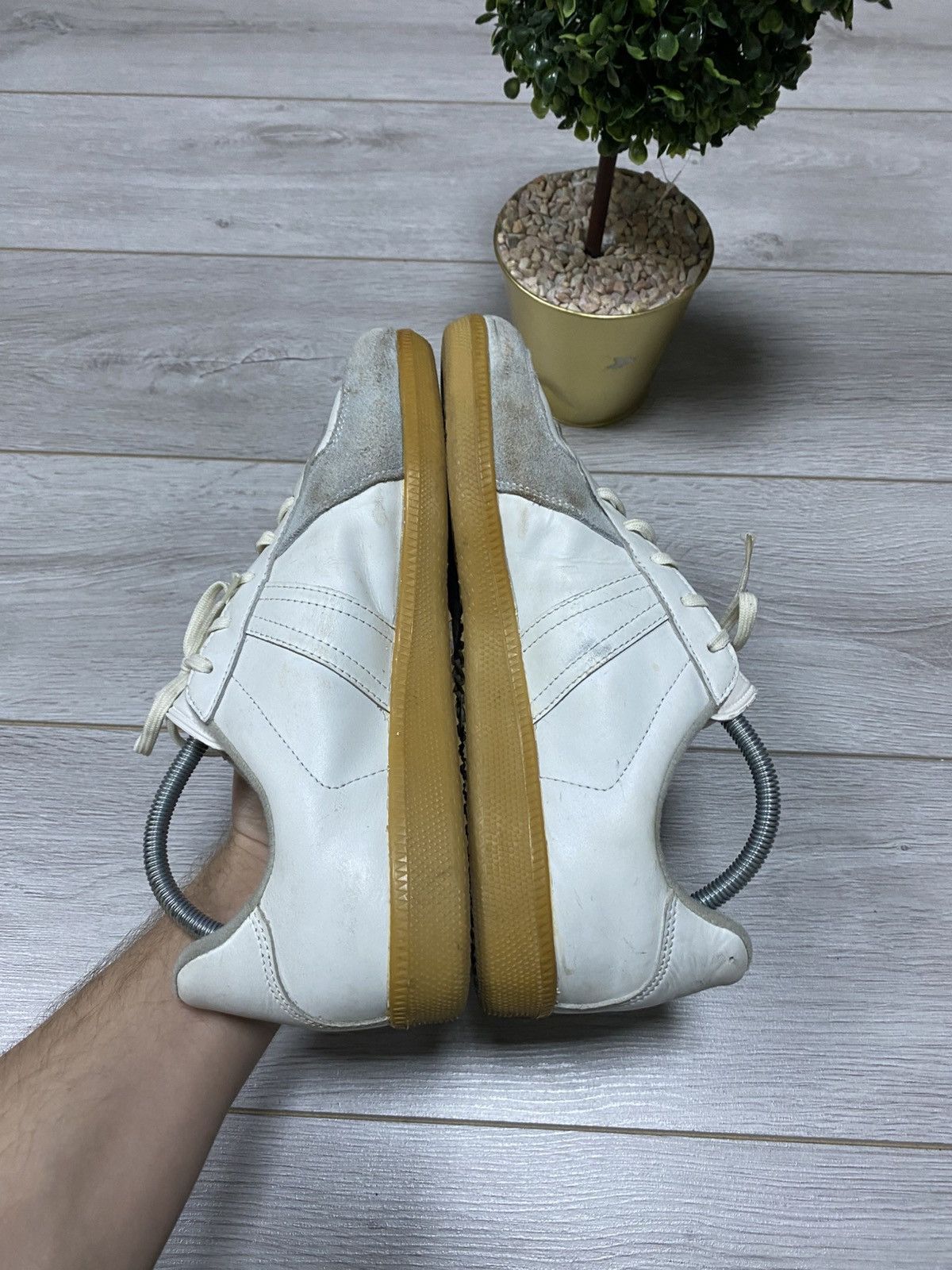 Vintage BW-sport 280 vintage leather trainers Maison Margiela style Size US 10.5 / EU 43-44 - 3 Thumbnail