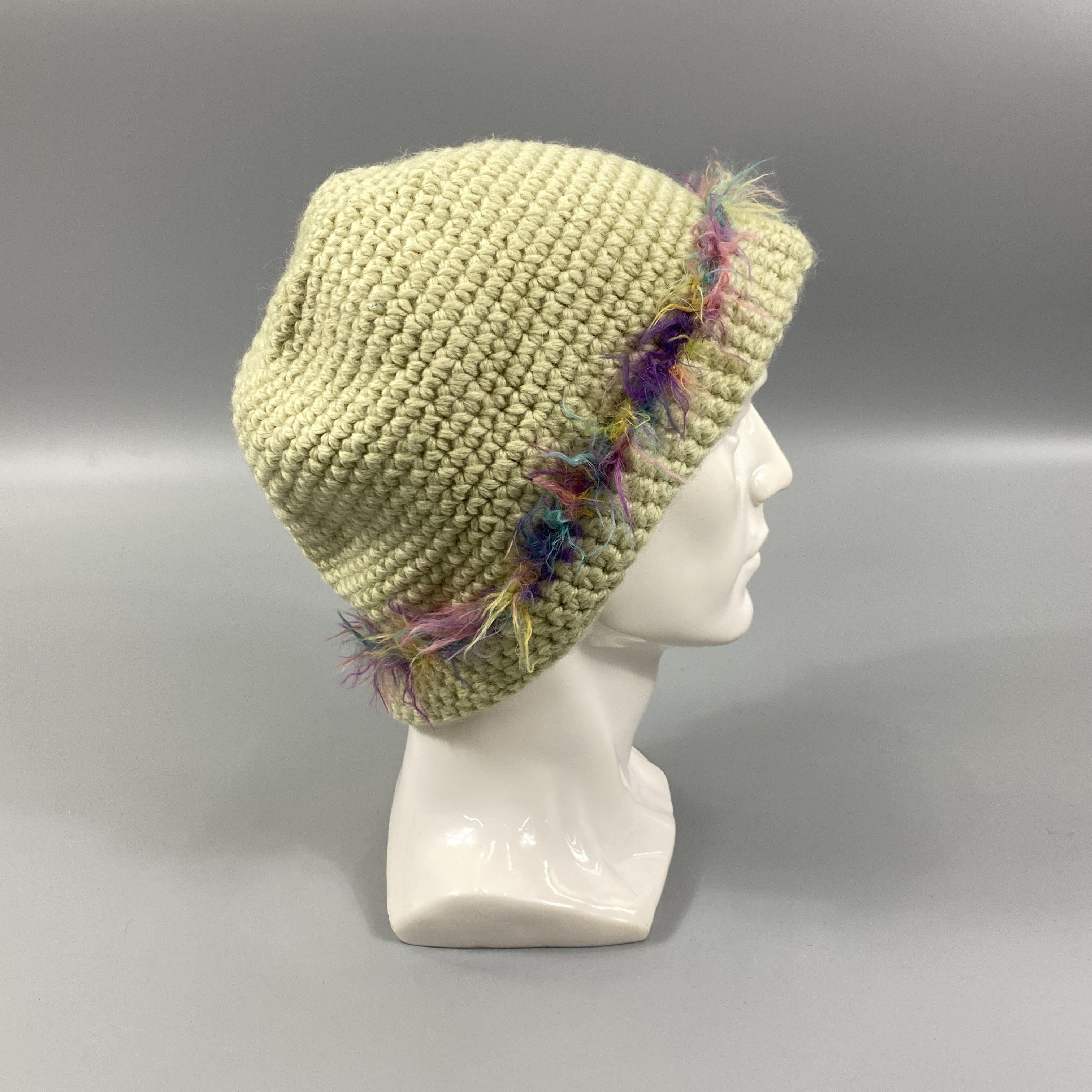Japanese Brand Cloche Knit Hat Wool -BN1088 Size ONE SIZE - 4 Thumbnail