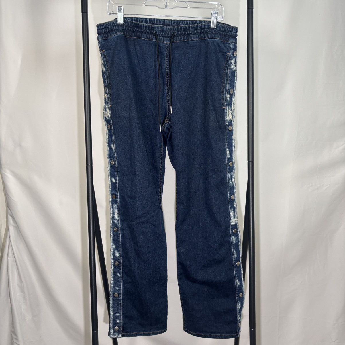 Diesel Diesel Flared Ripstop Denim Sweats Used Size US 30 / EU 46 - 1 Thumbnail