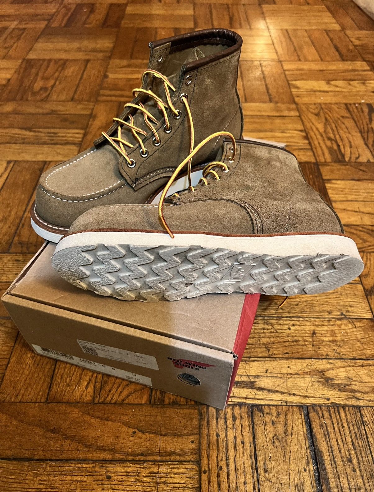 Red Wing Red Wing Classic Moc Toe 8881 08881-0 Mens Boots Olive Size US 8 / EU 41 - 4 Thumbnail