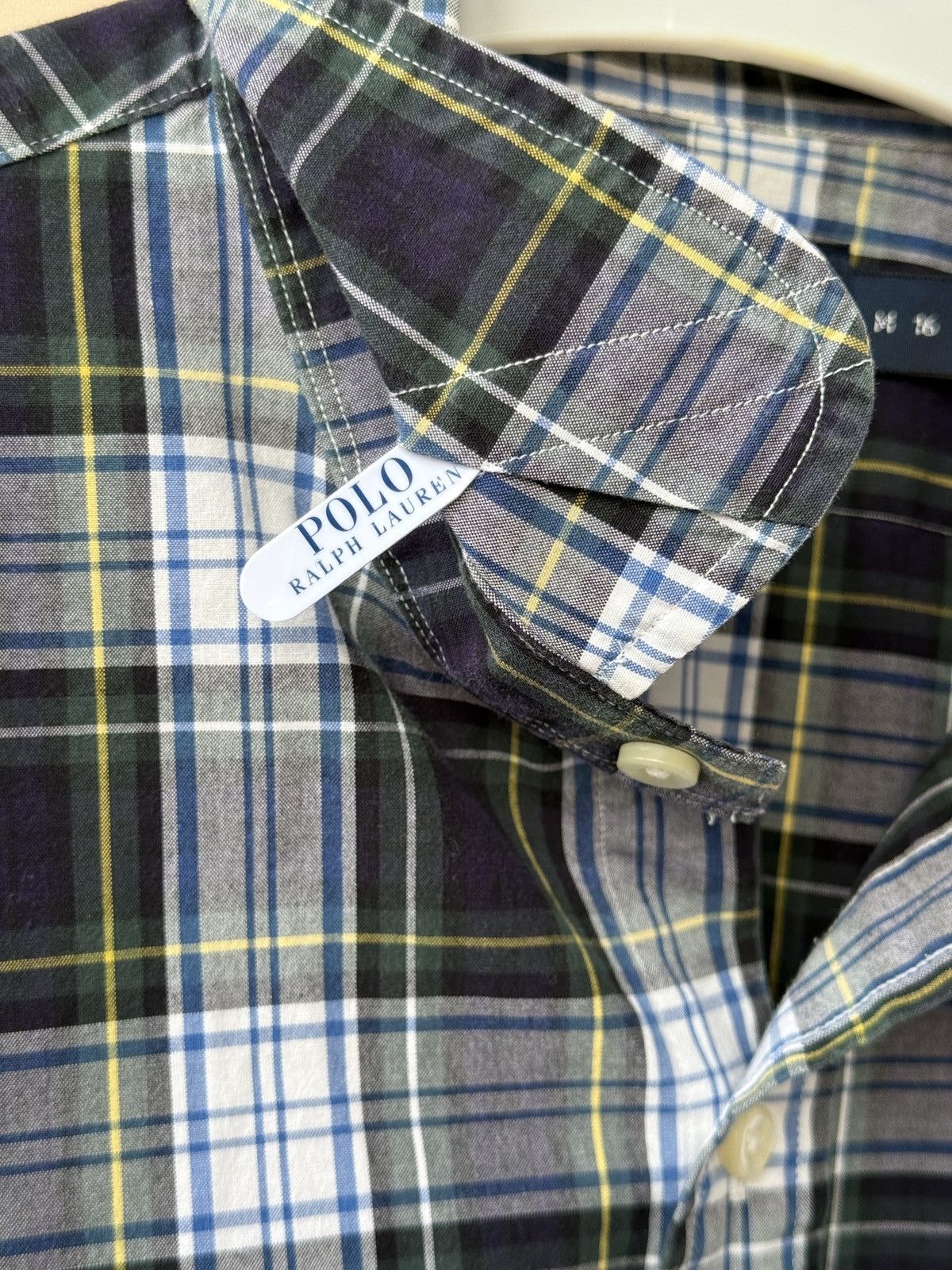 Polo Ralph Lauren Polo Ralph Lauren Checked Shirt plaid sleeve logo Size US M / EU 48-50 / 2 - 9 Thumbnail