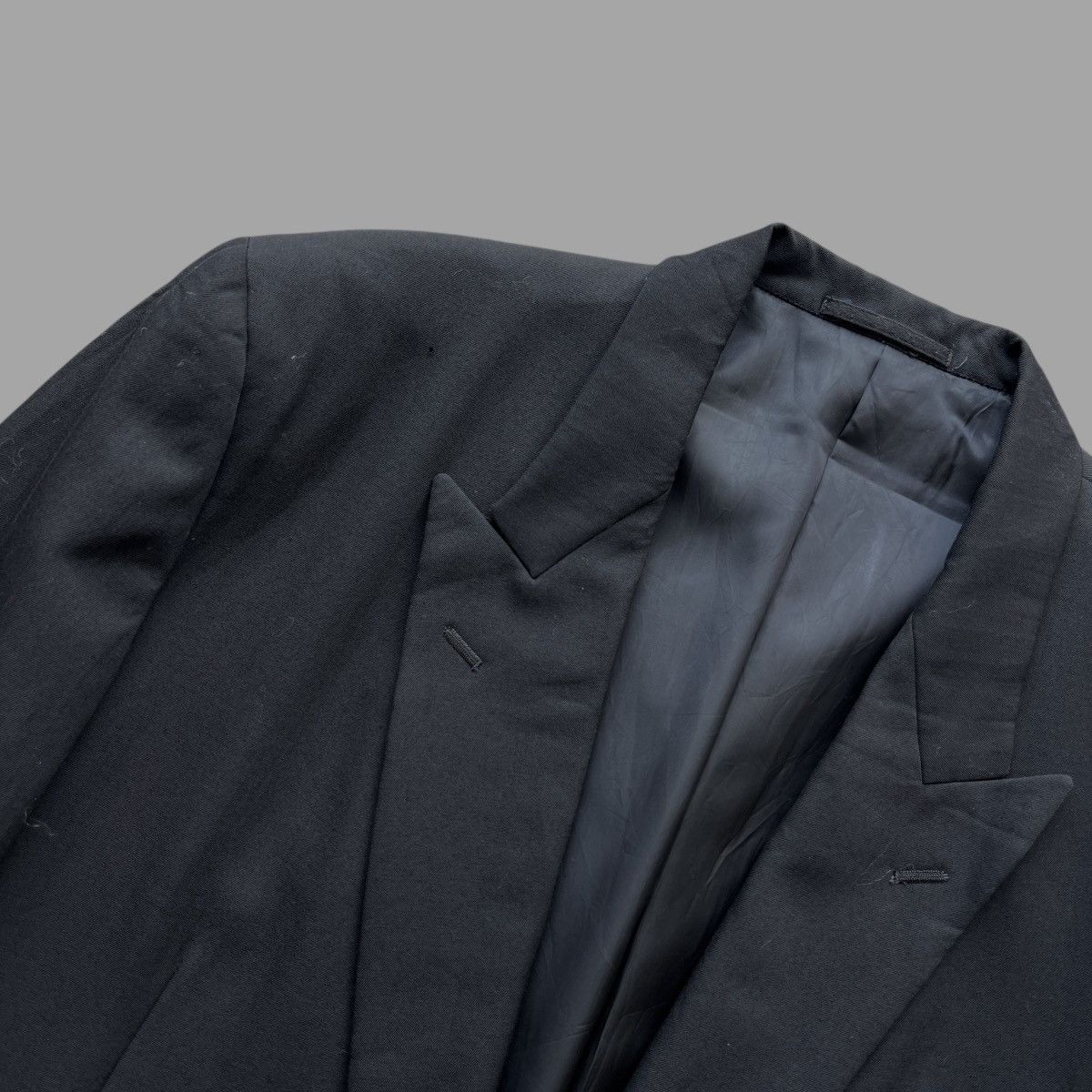 Comme des Garcons Homme Plus 🔥 AD1991 Comme Des Garcons Homme Plus Double Breast Blazer Size US L / EU 52-54 / 3 - 11 Thumbnail