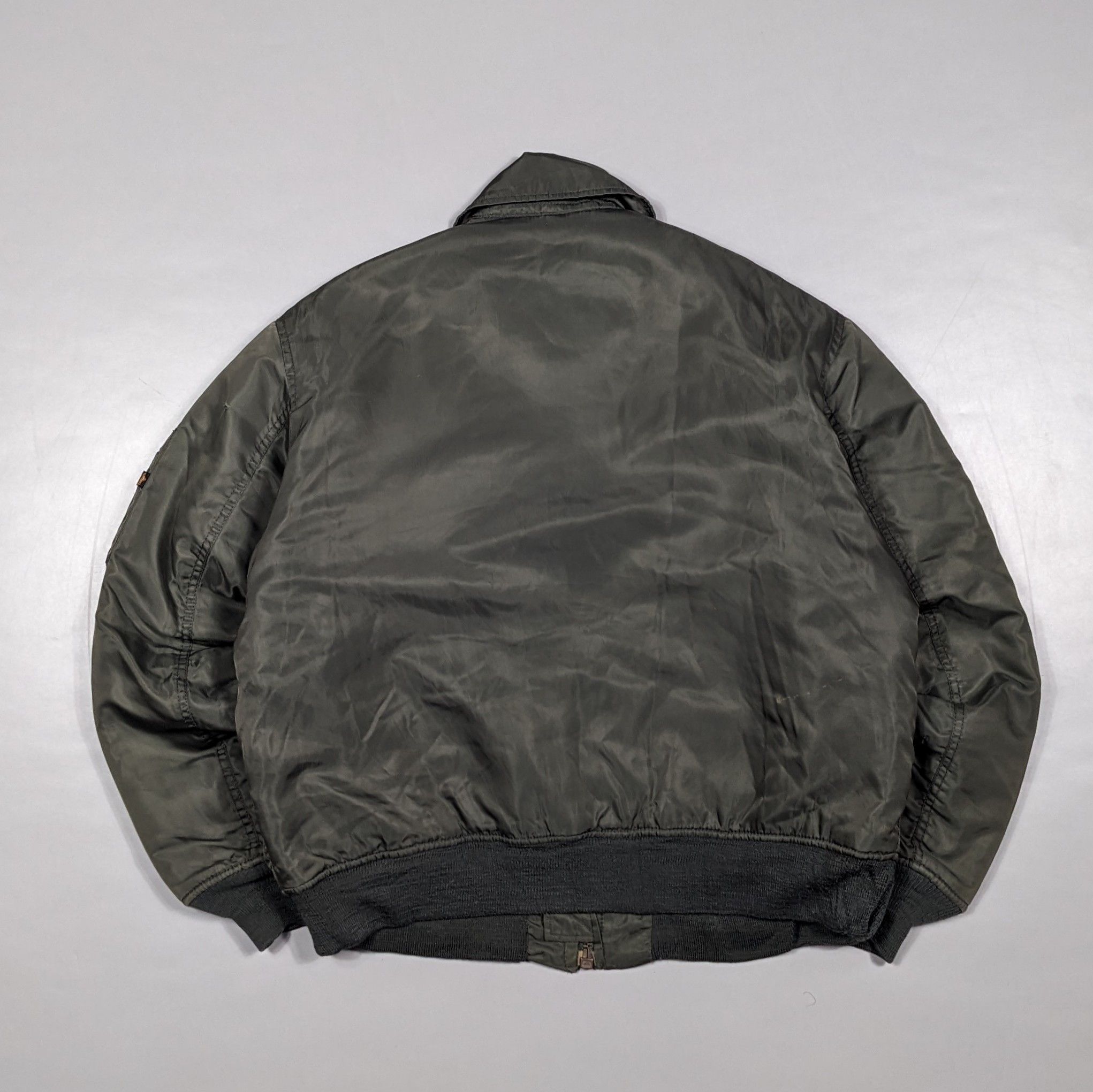 Alpha Industries × Vintage VINTAGE 90s ALPHA INDUSTRIES JACKET Size US M / EU 48-50 / 2 - 2 Thumbnail