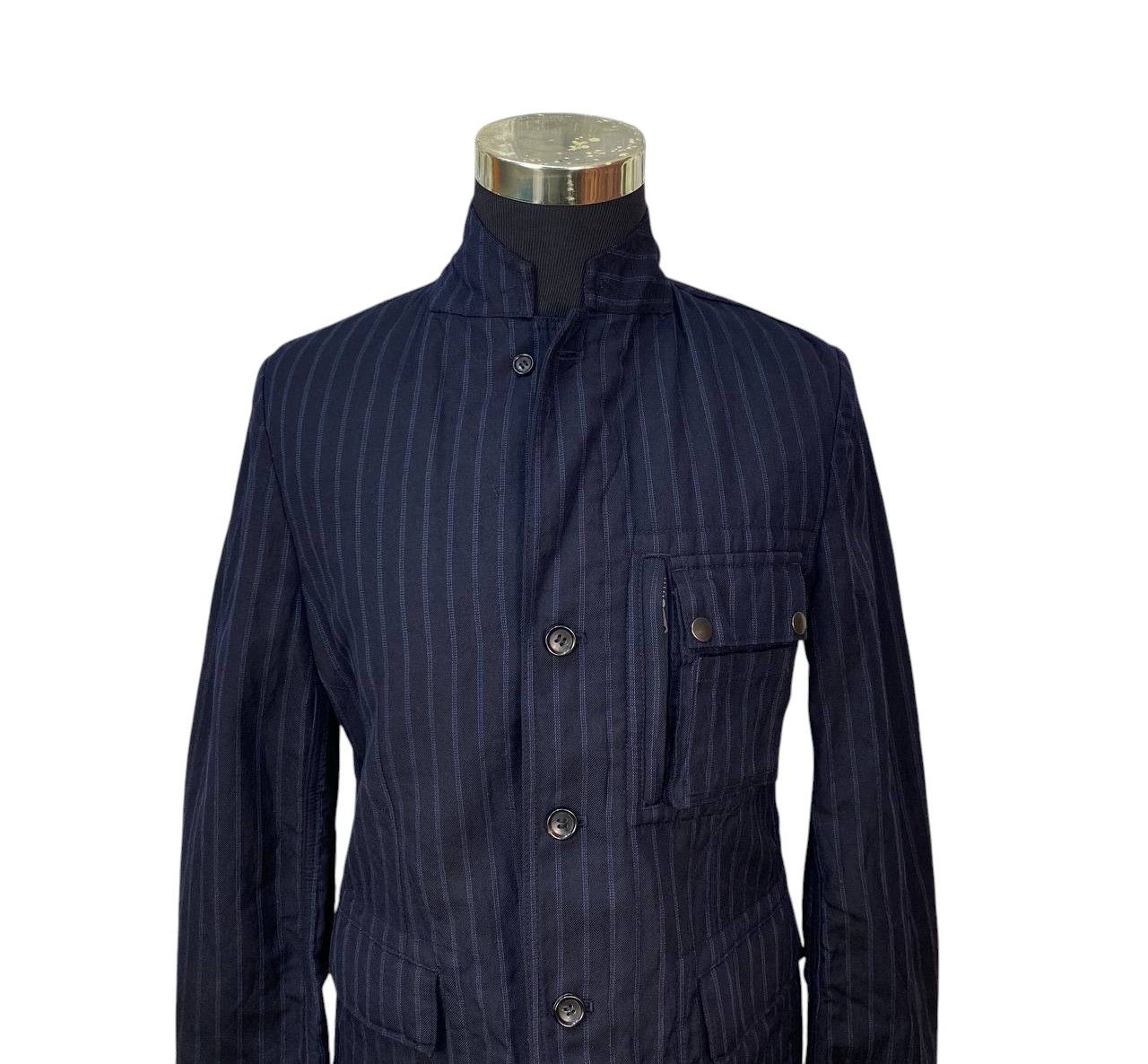 Comme des Garcons AD2007 COMME DES GARCON PINSTRIPED CHORE JACKET Size US S / EU 44-46 / 1 - 3 Thumbnail