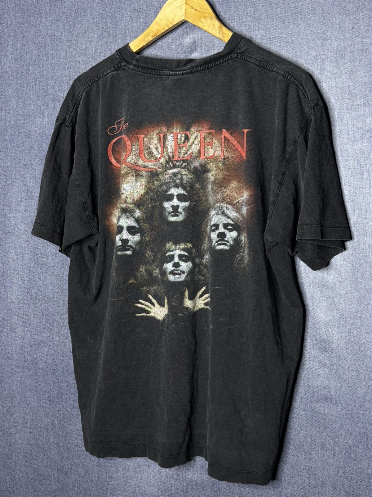 Vintage Vintage Queen T Shirt Rock@Tees Retro Band Freddie Mercury Size US XL / EU 56 / 4 - 4 Thumbnail