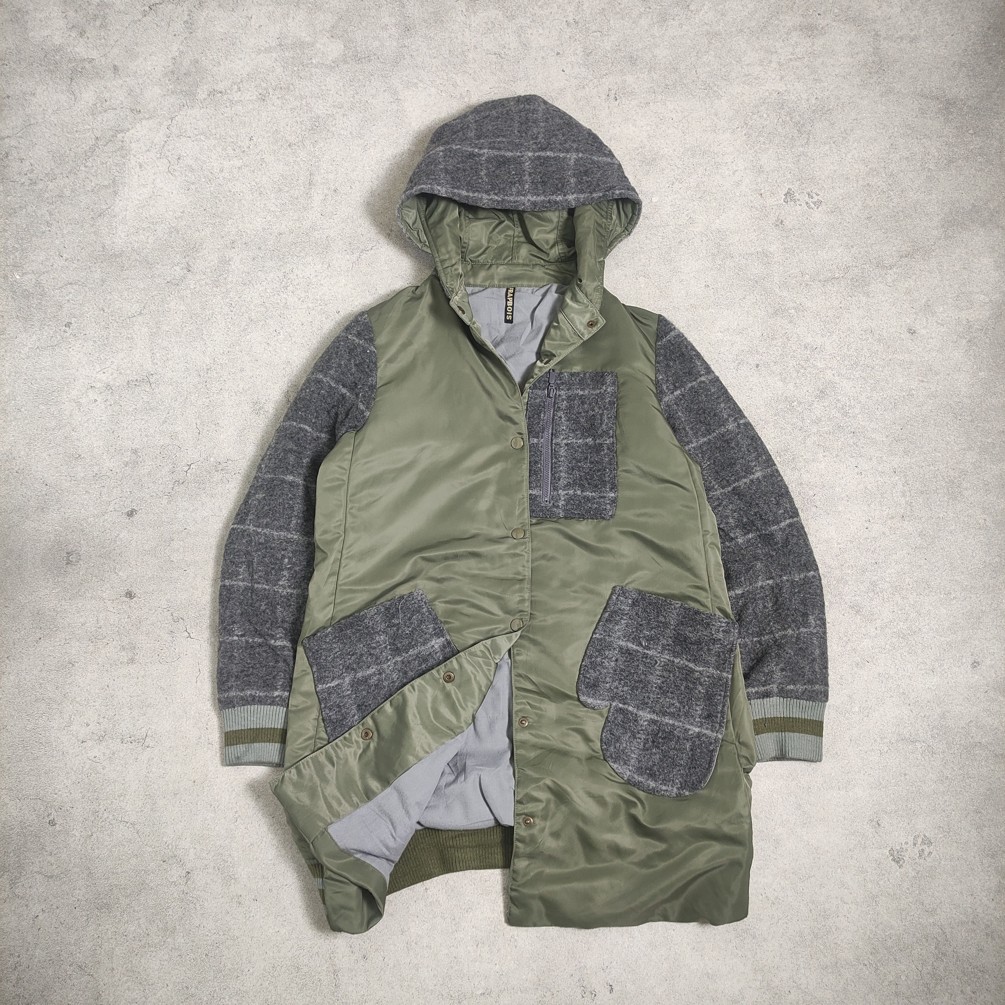 Frapbois × Issey Miyake Frapbois Hybrid Jacket Avant Garde Japanese Brand Size US M / EU 48-50 / 2 - 2 Thumbnail