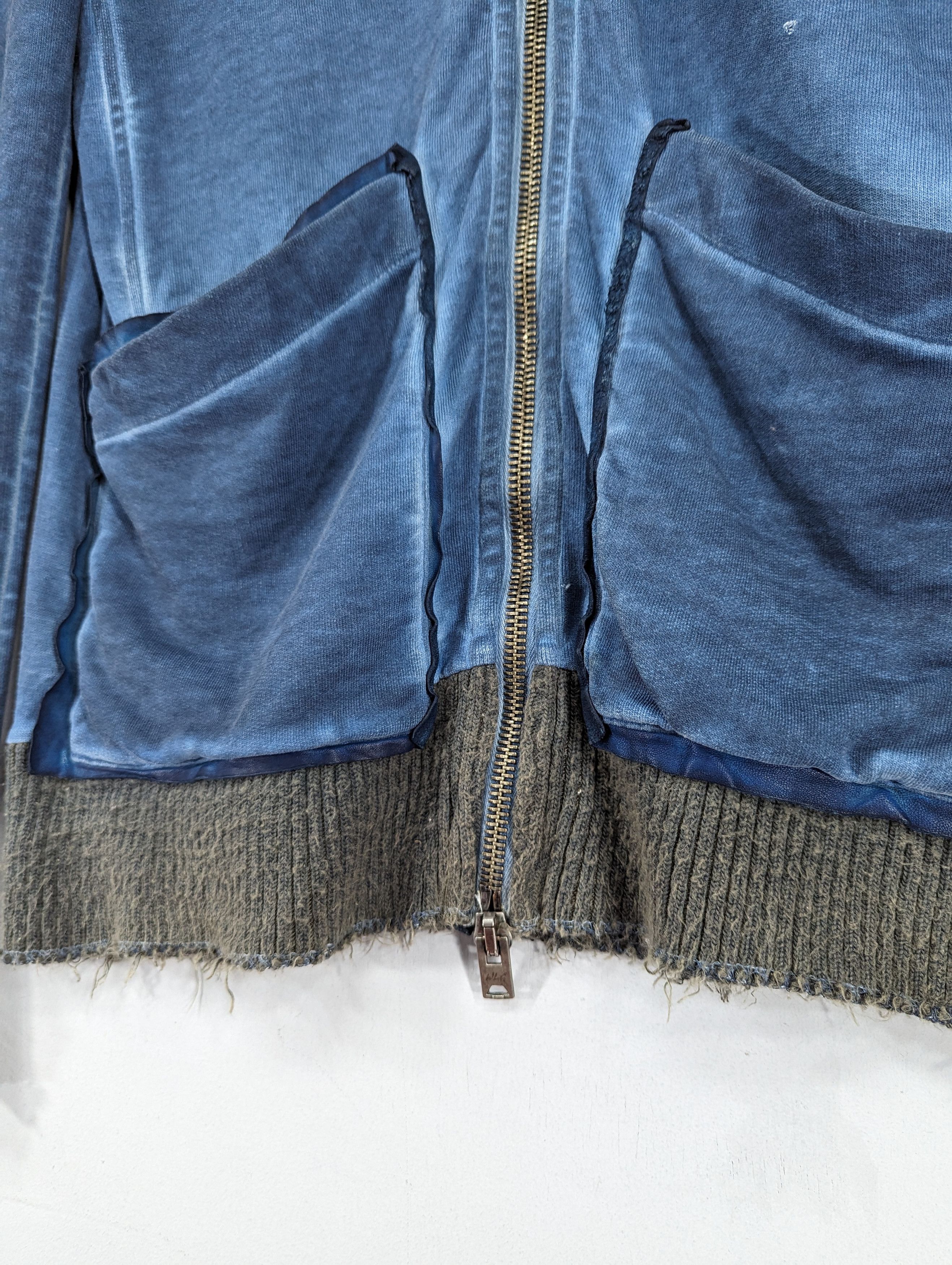 Giorgio Brato WLG By Giorgio Brato Distressed Hoodie Zipper Size US S / EU 44-46 / 1 - 5 Thumbnail