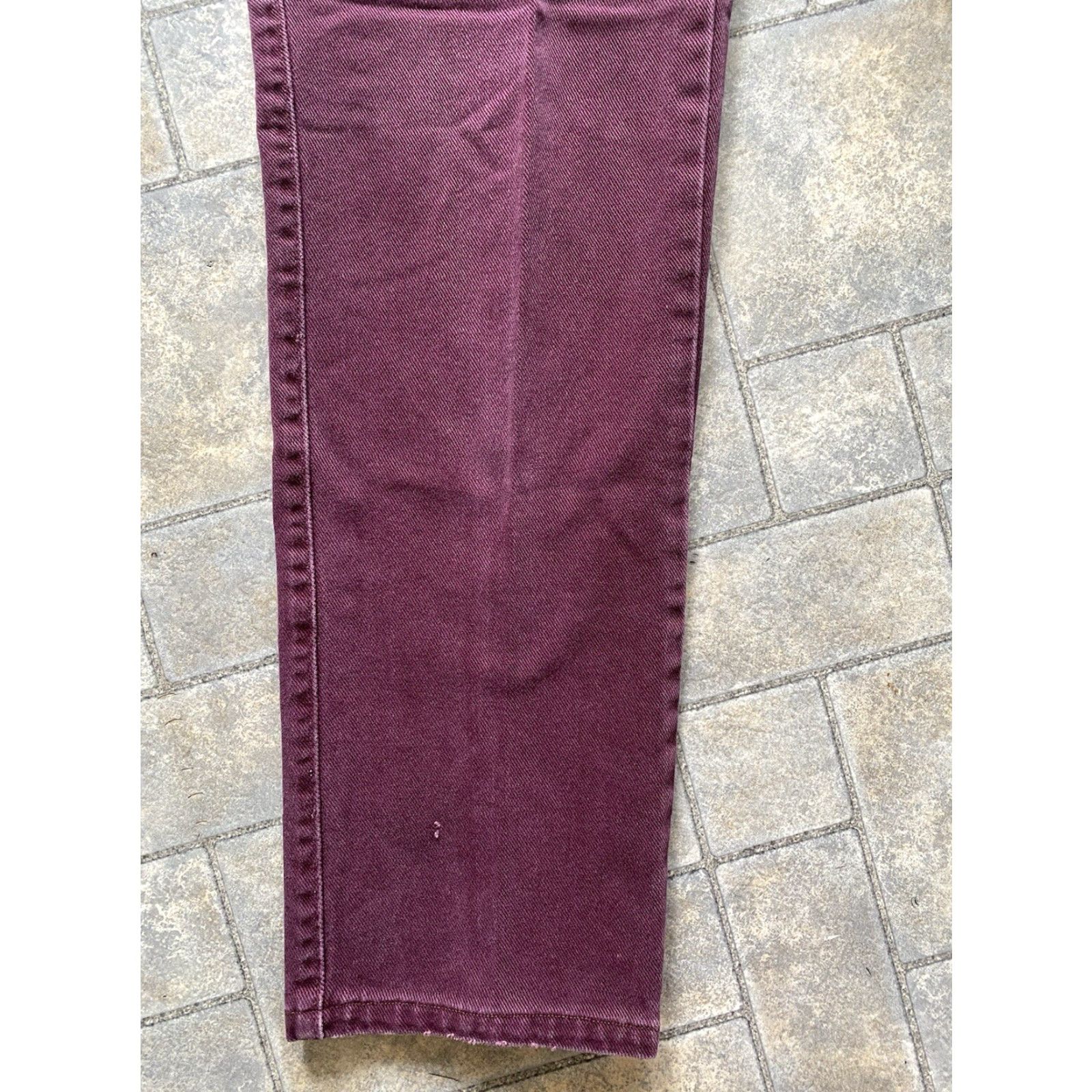 Vintage VINTAGE Roughrider Pants Purple 5/6 Womens Made In USA Size 27" / US 4 / IT 40 - 3 Thumbnail
